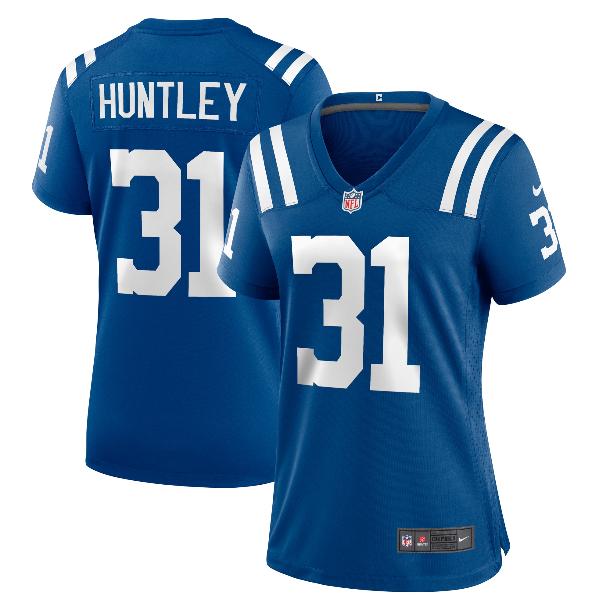 Jason Huntley Indianapolis Colts Women's Team Game Jersey - Royal cheap jerseys for sale - CheapJerseys.Shop