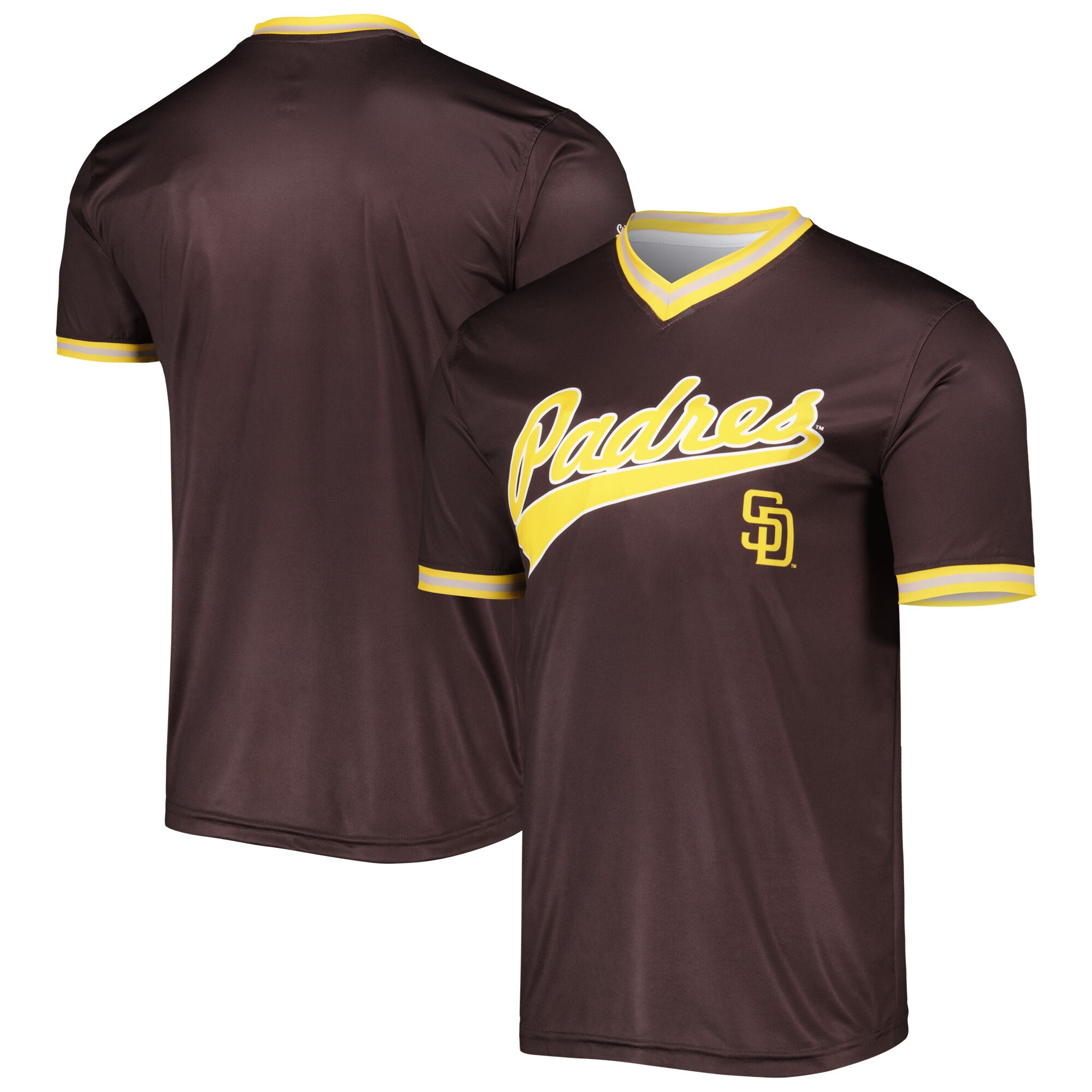 San Diego Padres Stitches Cooperstown Collection Team Jersey - Brown cheap jerseys for sale - CheapJerseys.Shop