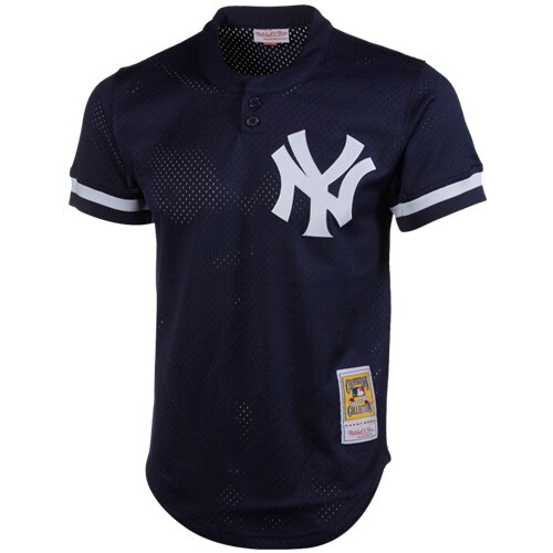 Don Mattingly New York Yankees Mitchell & Ness 1995 Authentic Cooperstown Collection Mesh Batting Practice Jersey - Navy cheap jerseys for sale - CheapJerseys.Shop