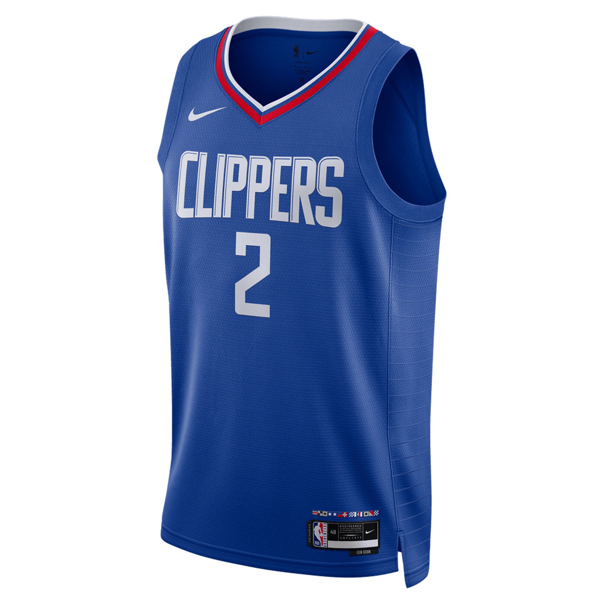 Kawhi Leonard LA Clippers Unisex Swingman Jersey - Icon Edition - Royal cheap jerseys for sale - CheapJerseys.Shop