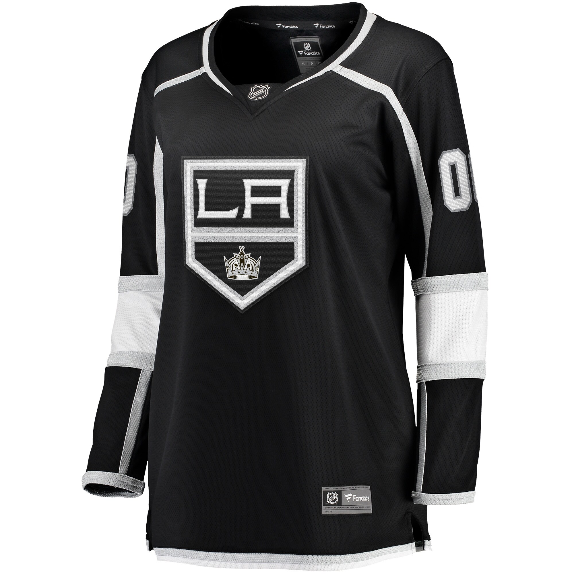 Los Angeles Kings Fanatics Women's Home Breakaway Custom Jersey - Black cheap jerseys for sale - CheapJerseys.Shop