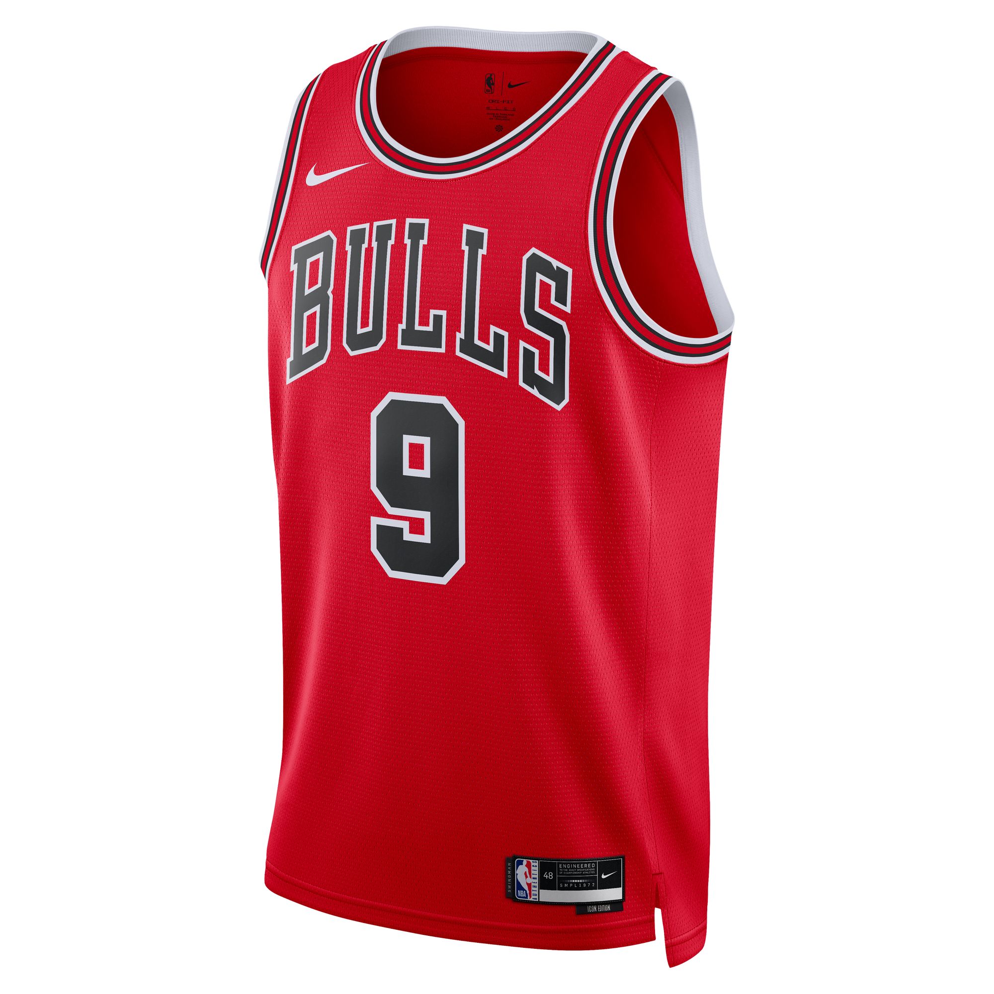 Nikola Vucevic Chicago Bulls Unisex Swingman Jersey - Icon Edition - Red cheap jerseys for sale - CheapJerseys.Shop