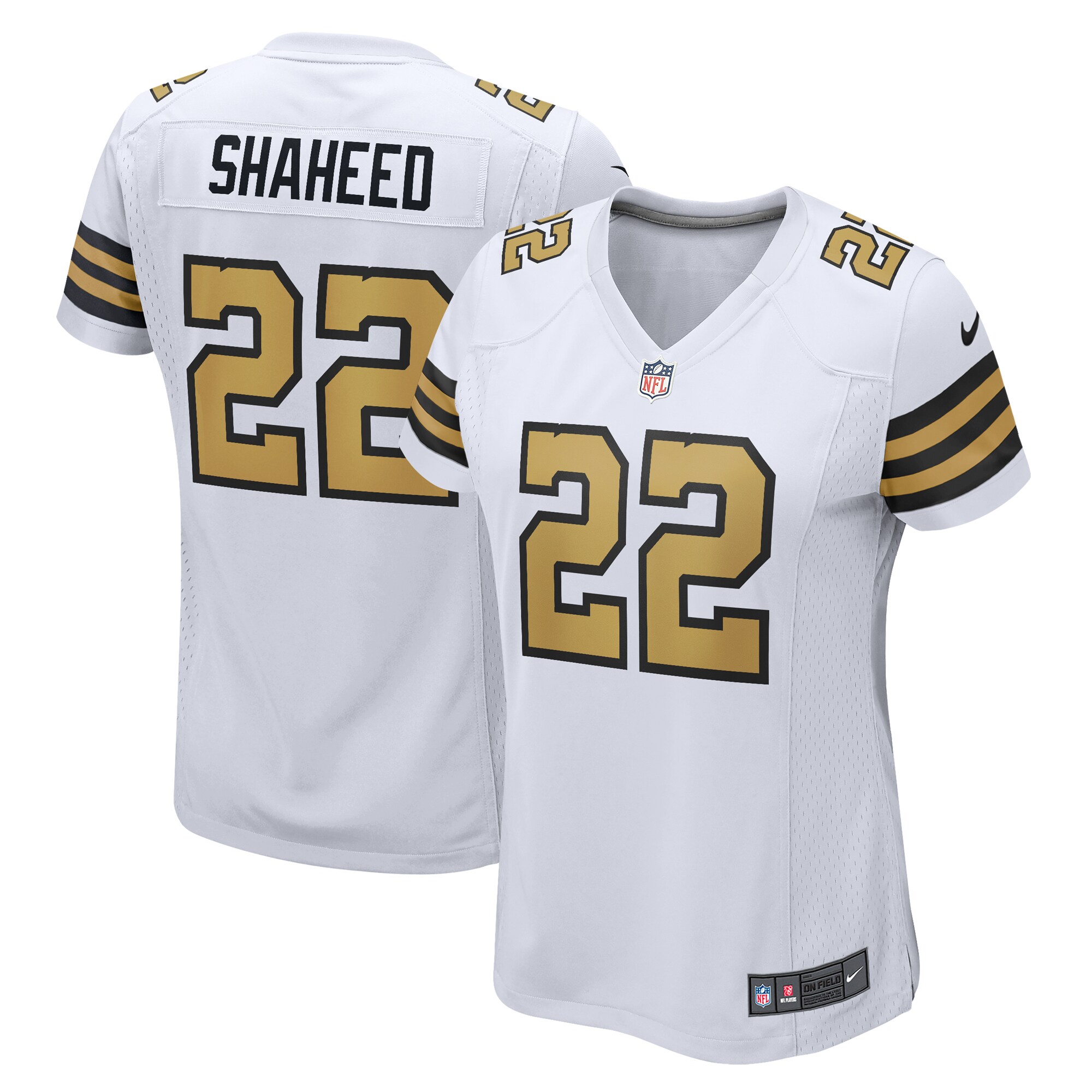 Rashid Shaheed New Orleans Saints Women's Alternate Game Jersey - White cheap jerseys for sale - CheapJerseys.Shop