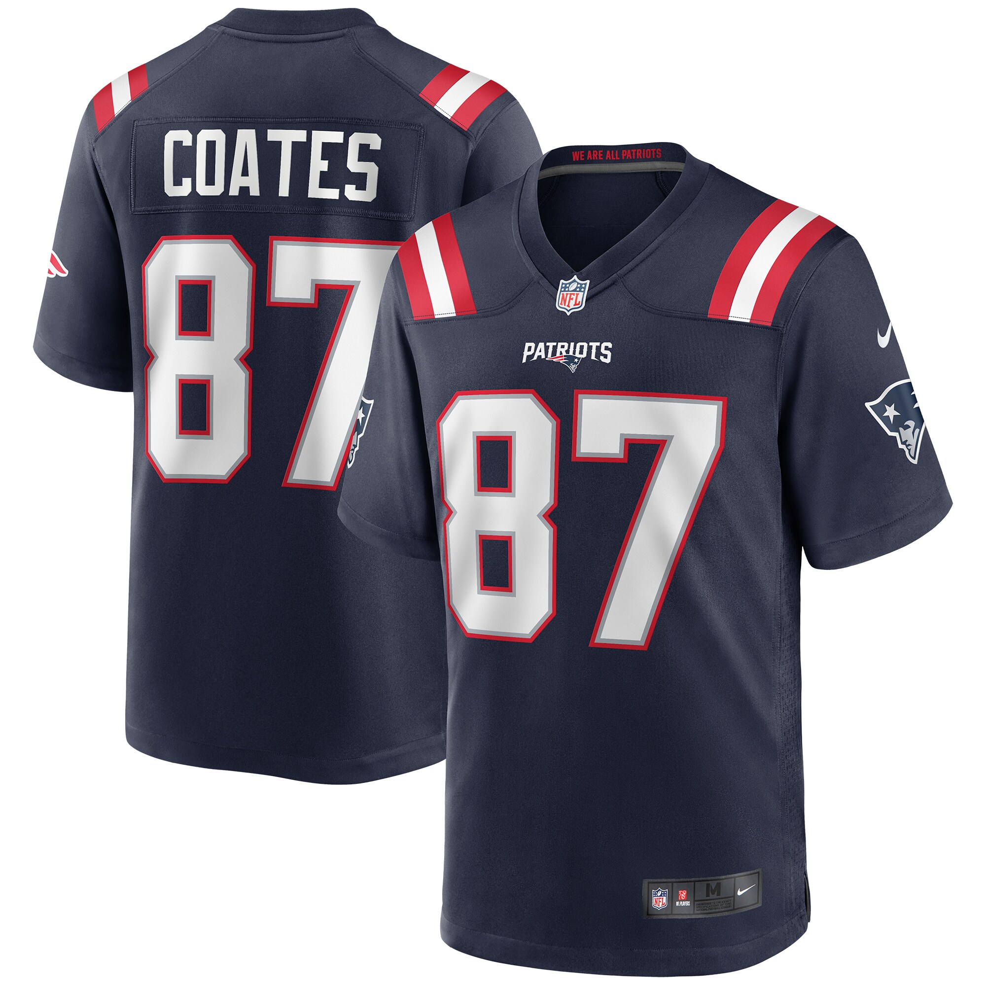 Ben Coates New England Patriots Game Retired Player Jersey - Navy cheap jerseys for sale - CheapJerseys.Shop