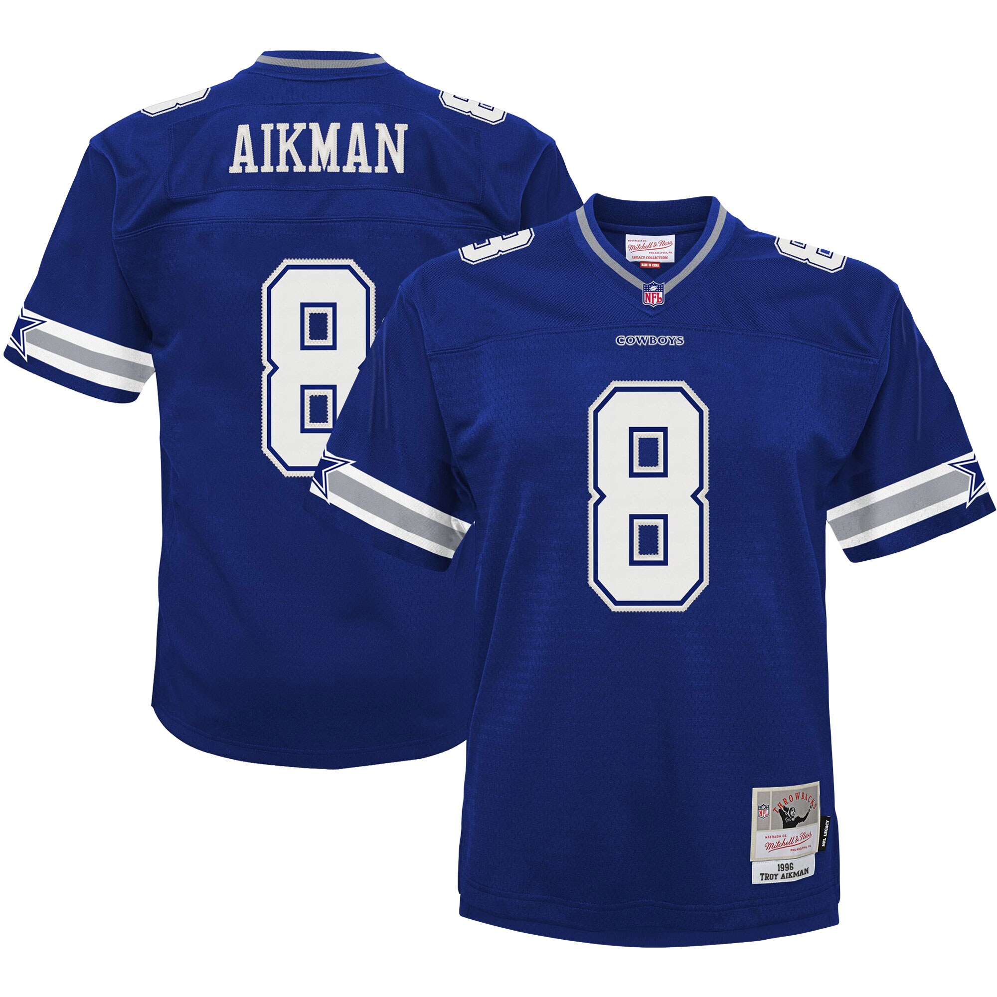Troy Aikman Dallas Cowboys Mitchell & Ness Toddler 1996 Retired Legacy Jersey - Navy cheap jerseys for sale - CheapJerseys.Shop