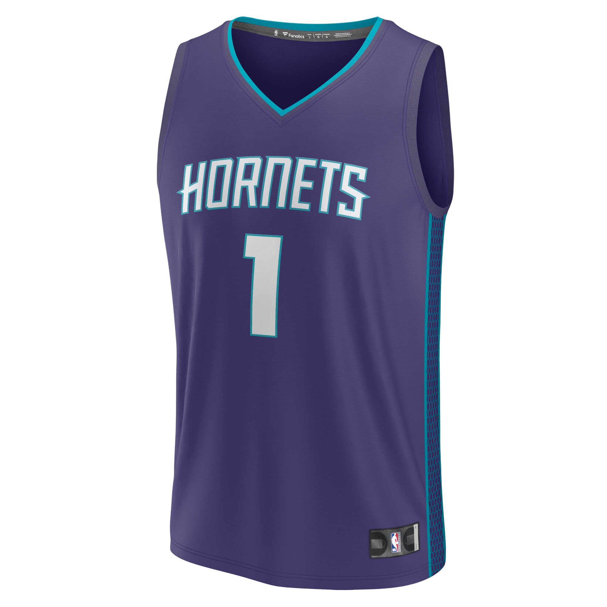 LaMelo Ball Charlotte Hornets Fanatics Youth Fast Break Player Jersey - Statement Edition - Purple cheap jerseys for sale - CheapJerseys.Shop