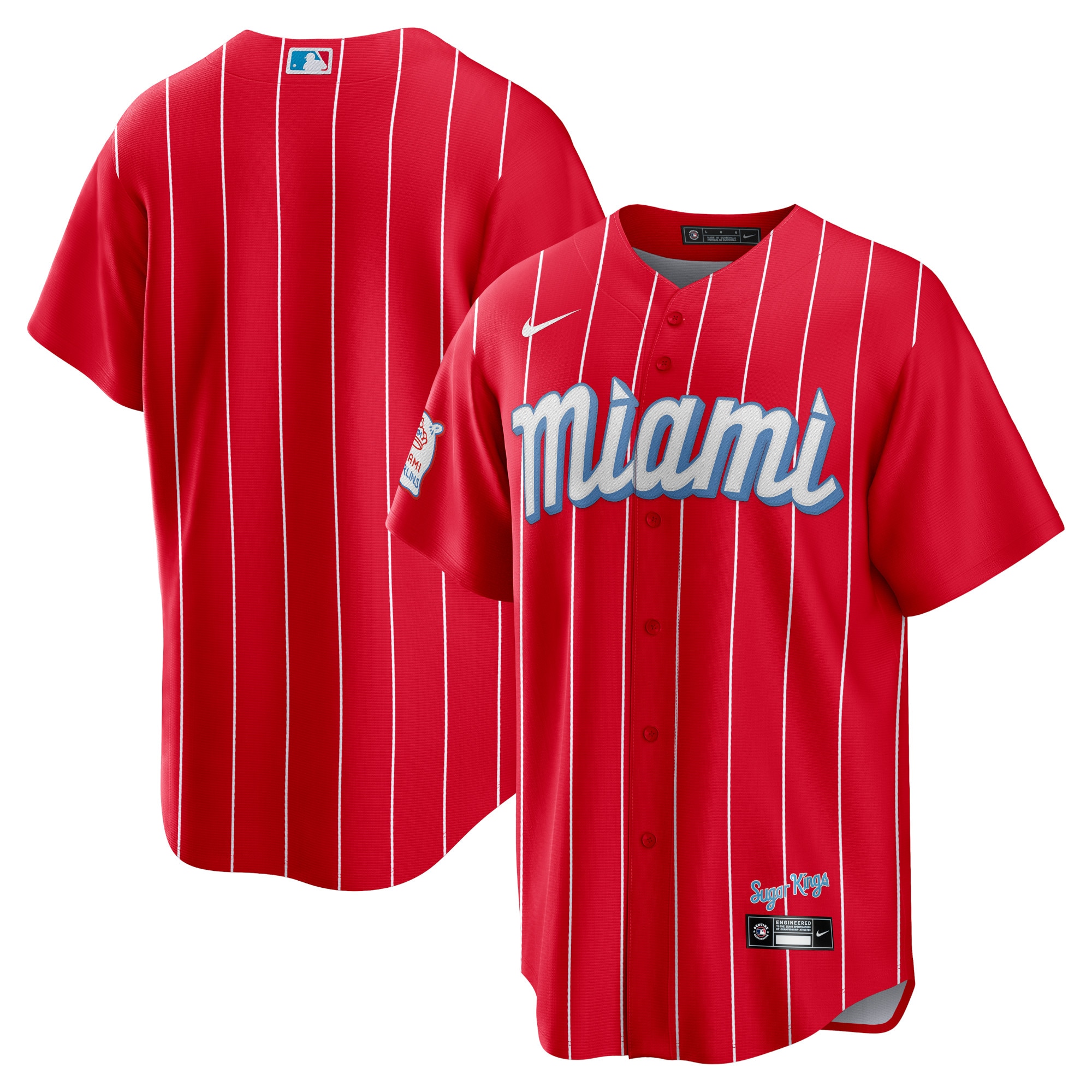 Miami Marlins City Connect Replica Team Jersey - Red cheap jerseys for sale - CheapJerseys.Shop