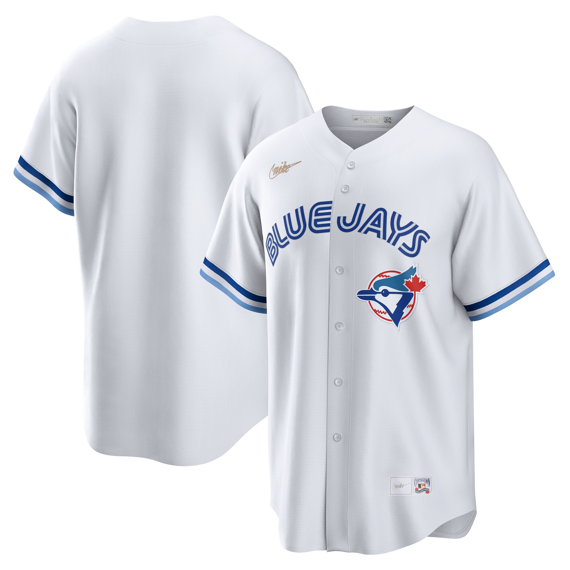 Toronto Blue Jays Home Cooperstown Collection Team Jersey - White cheap jerseys for sale - CheapJerseys.Shop