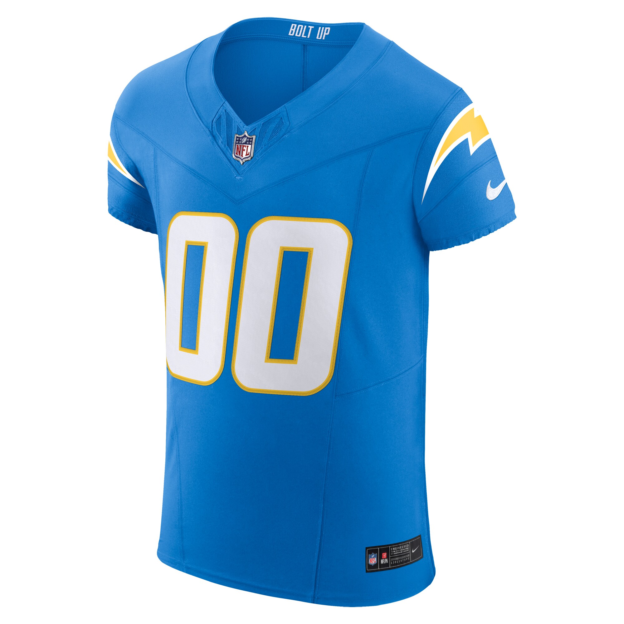 Los Angeles Chargers Vapor F.U.S.E. Elite Custom Jersey - Powder Blue cheap jerseys for sale - CheapJerseys.Shop