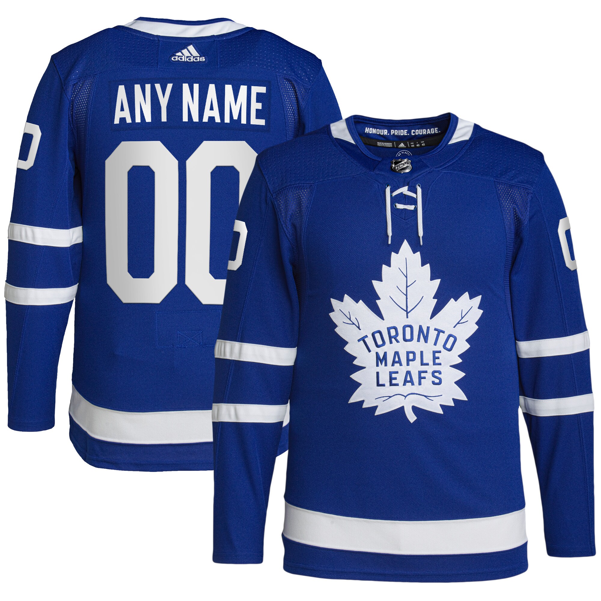 Toronto Maple Leafs Home Primegreen Authentic Custom Jersey - Royal cheap jerseys for sale - CheapJerseys.Shop