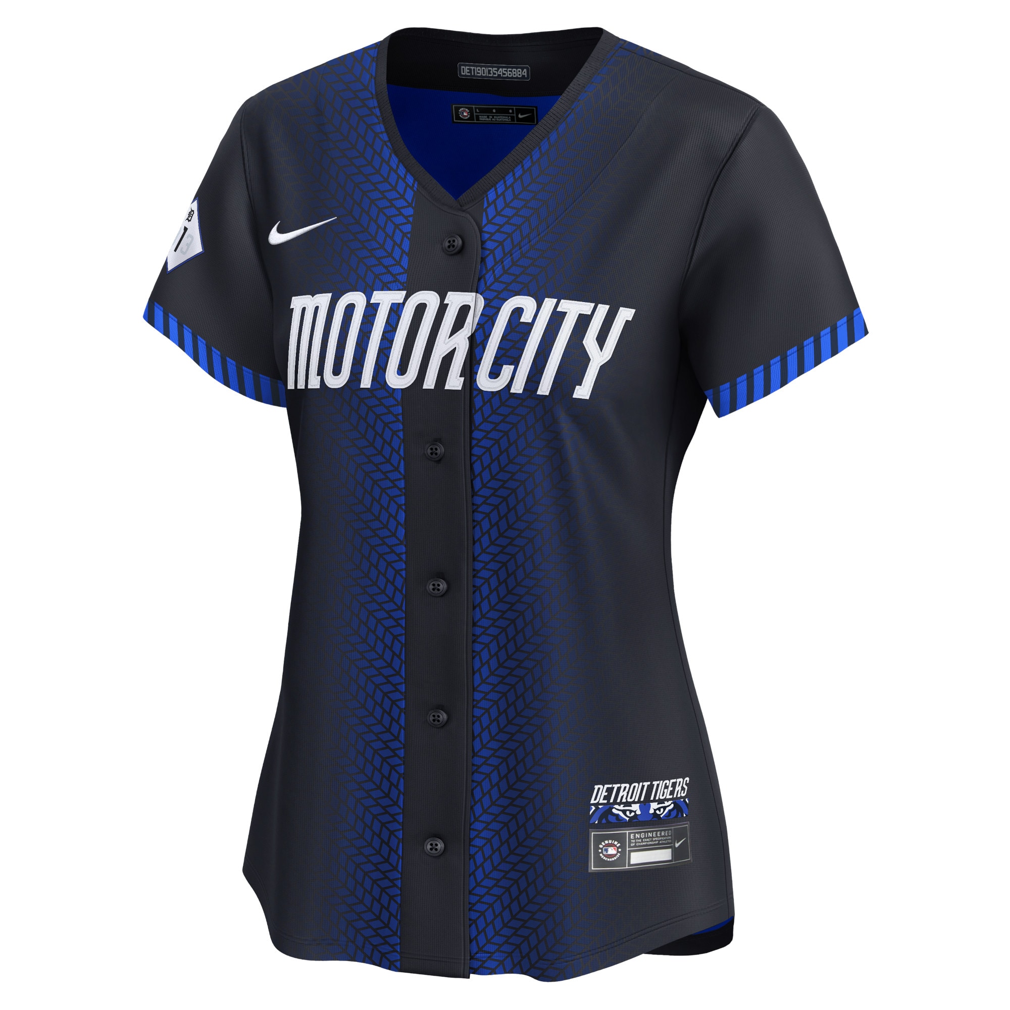 Javier Baez Detroit Tigers Women's 2024 City Connect Limited Jersey - Navy cheap jerseys for sale - CheapJerseys.Shop