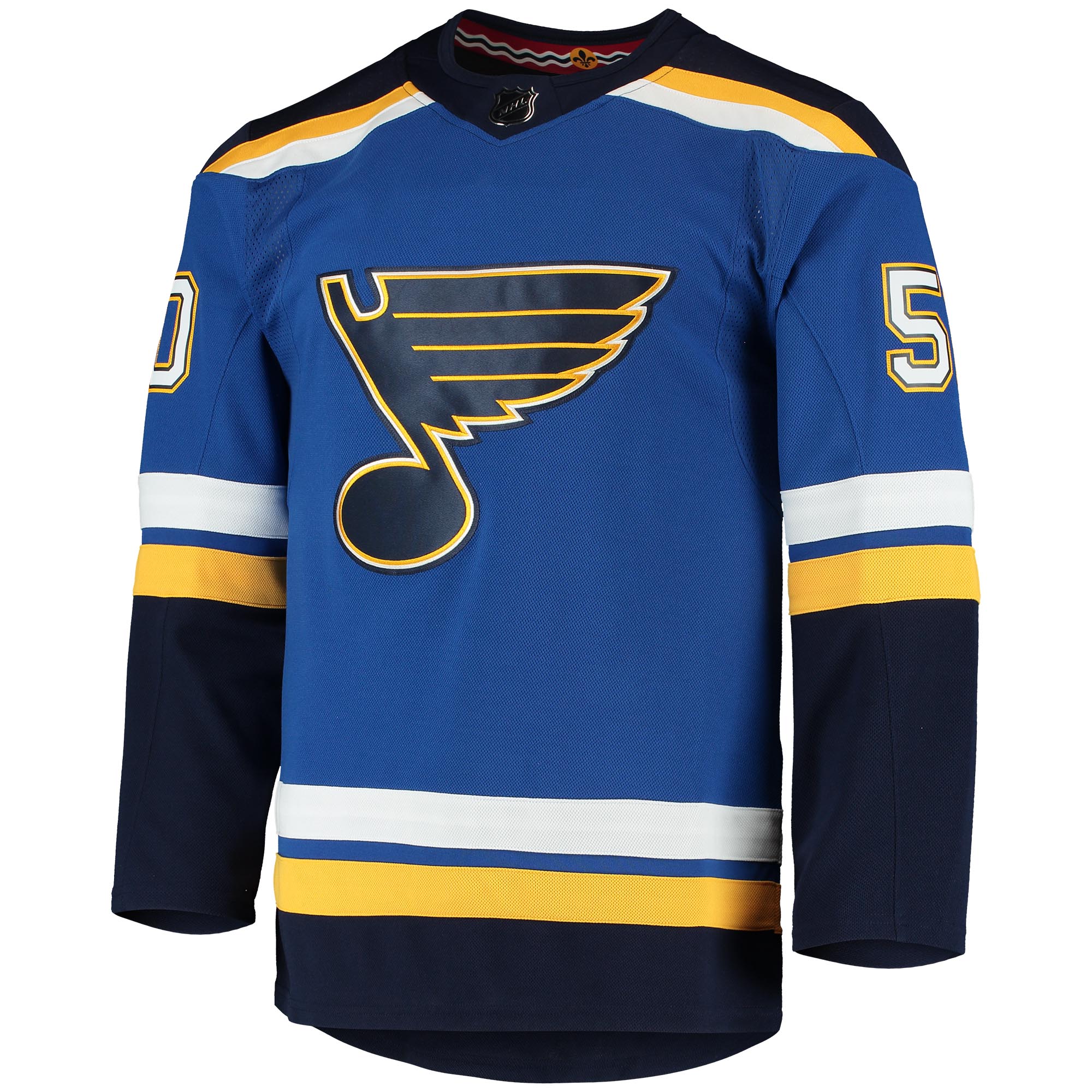 Jordan Binnington St. Louis Blues Home Authentic Player Jersey - Blue cheap jerseys for sale - CheapJerseys.Shop