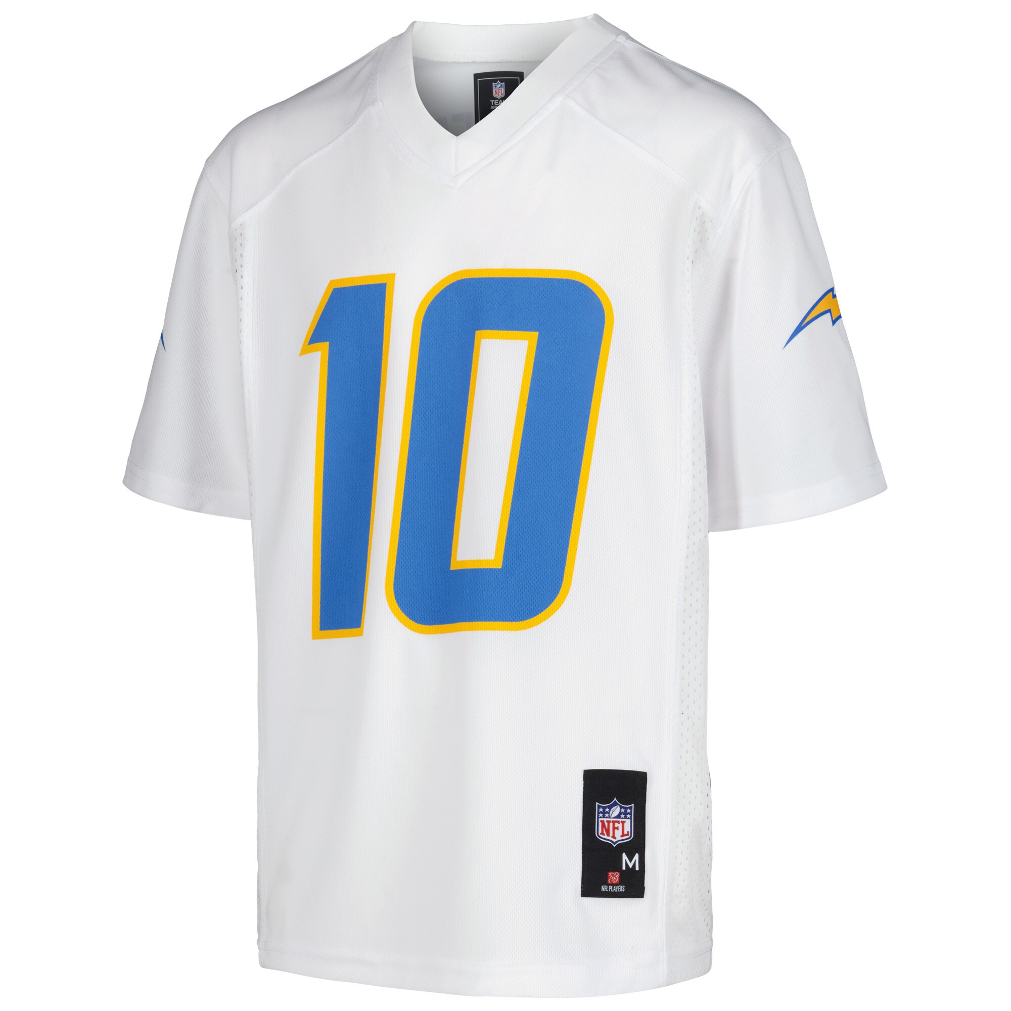 Justin Herbert Los Angeles Chargers Youth Replica Player Jersey - White cheap jerseys for sale - CheapJerseys.Shop