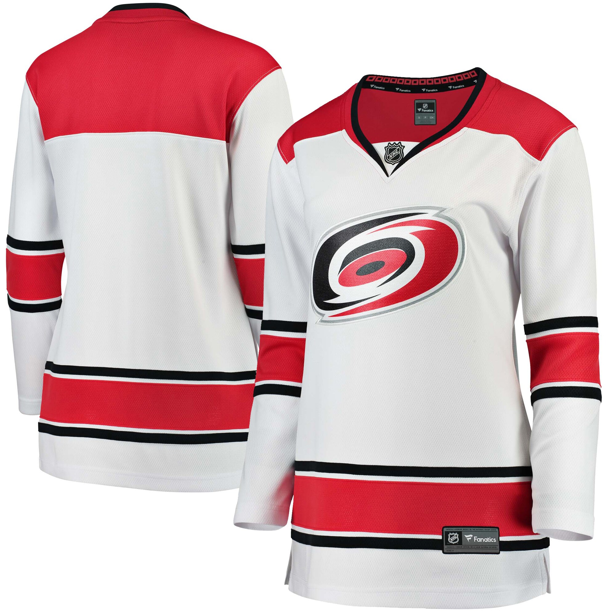 Carolina Hurricanes Fanatics Women's Away Breakaway Jersey - White cheap jerseys for sale - CheapJerseys.Shop