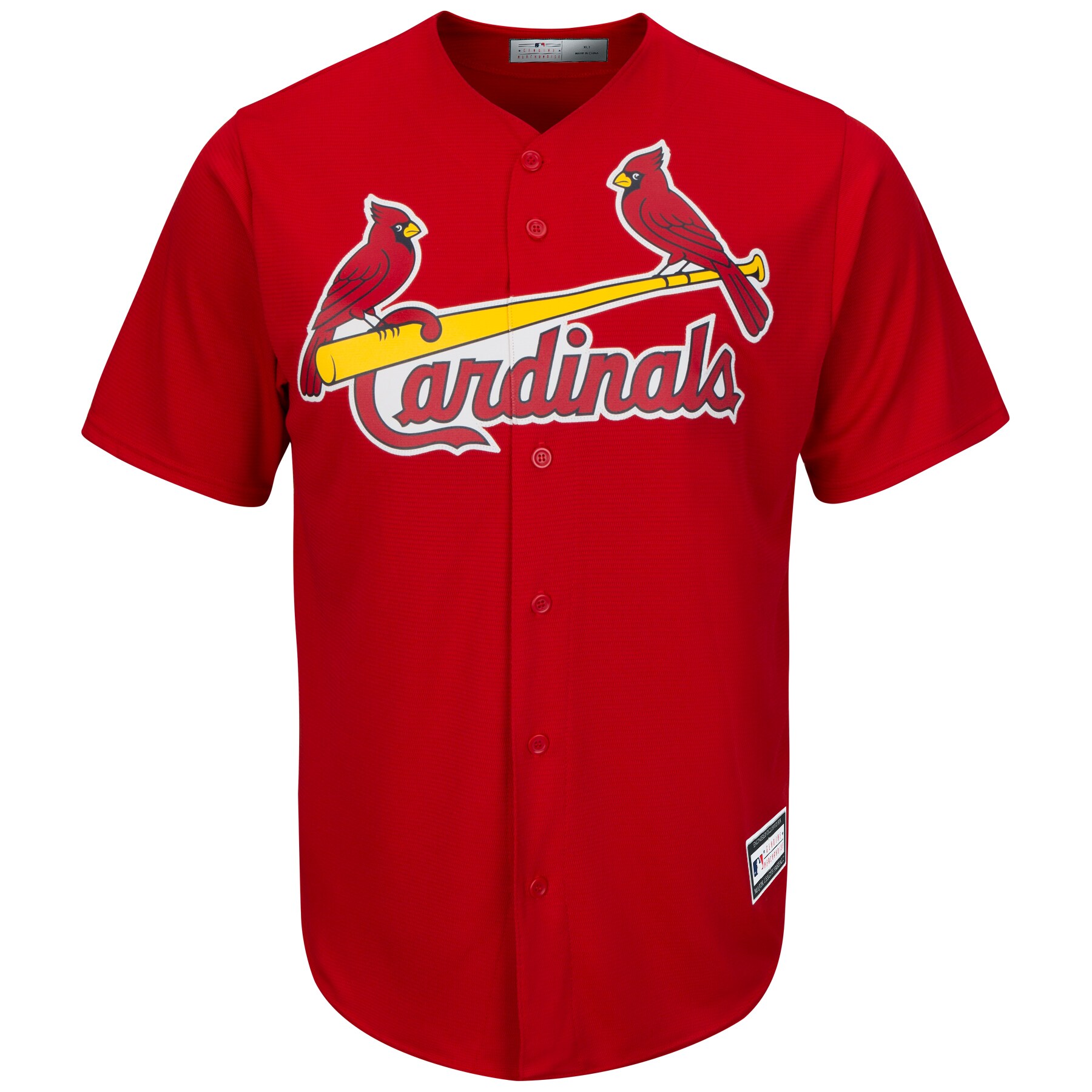 St. Louis Cardinals Big & Tall Replica Team Jersey - Red cheap jerseys for sale - CheapJerseys.Shop