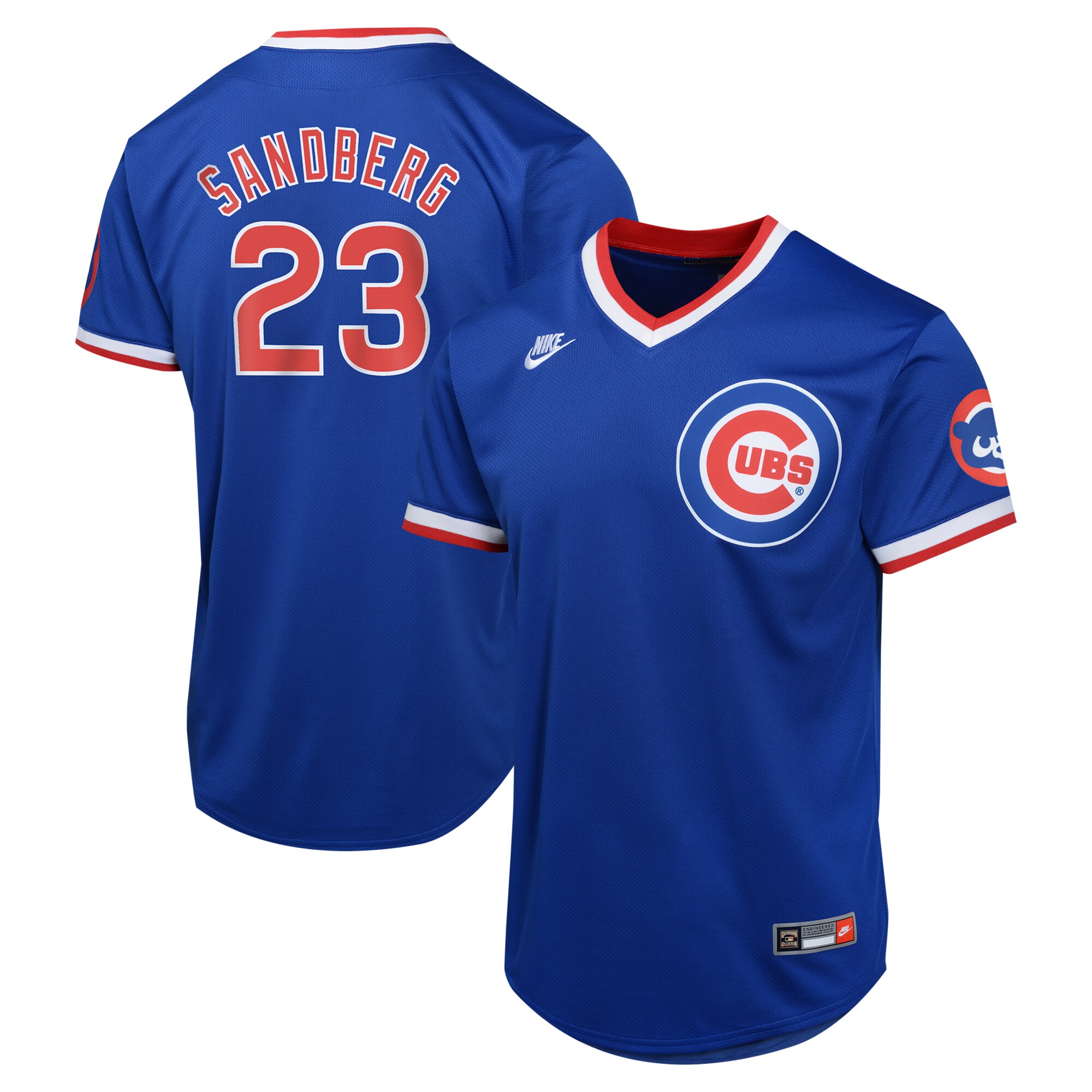 Ryne Sandberg Chicago Cubs Youth Cooperstown Collection Limited Player Jersey - Blue cheap jerseys for sale - CheapJerseys.Shop