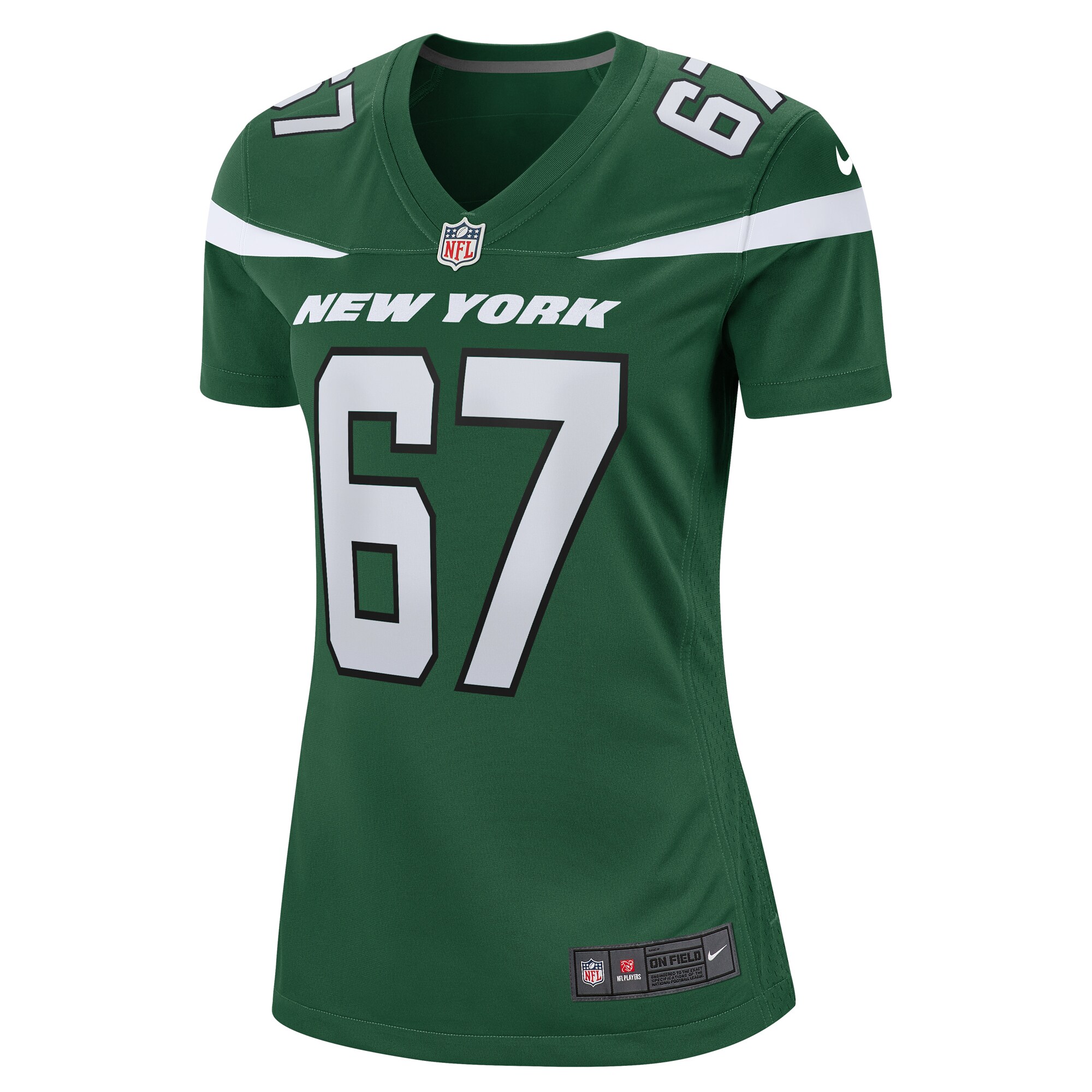 Carter Warren New York Jets Women's Game Jersey - Gotham Green cheap jerseys for sale - CheapJerseys.Shop