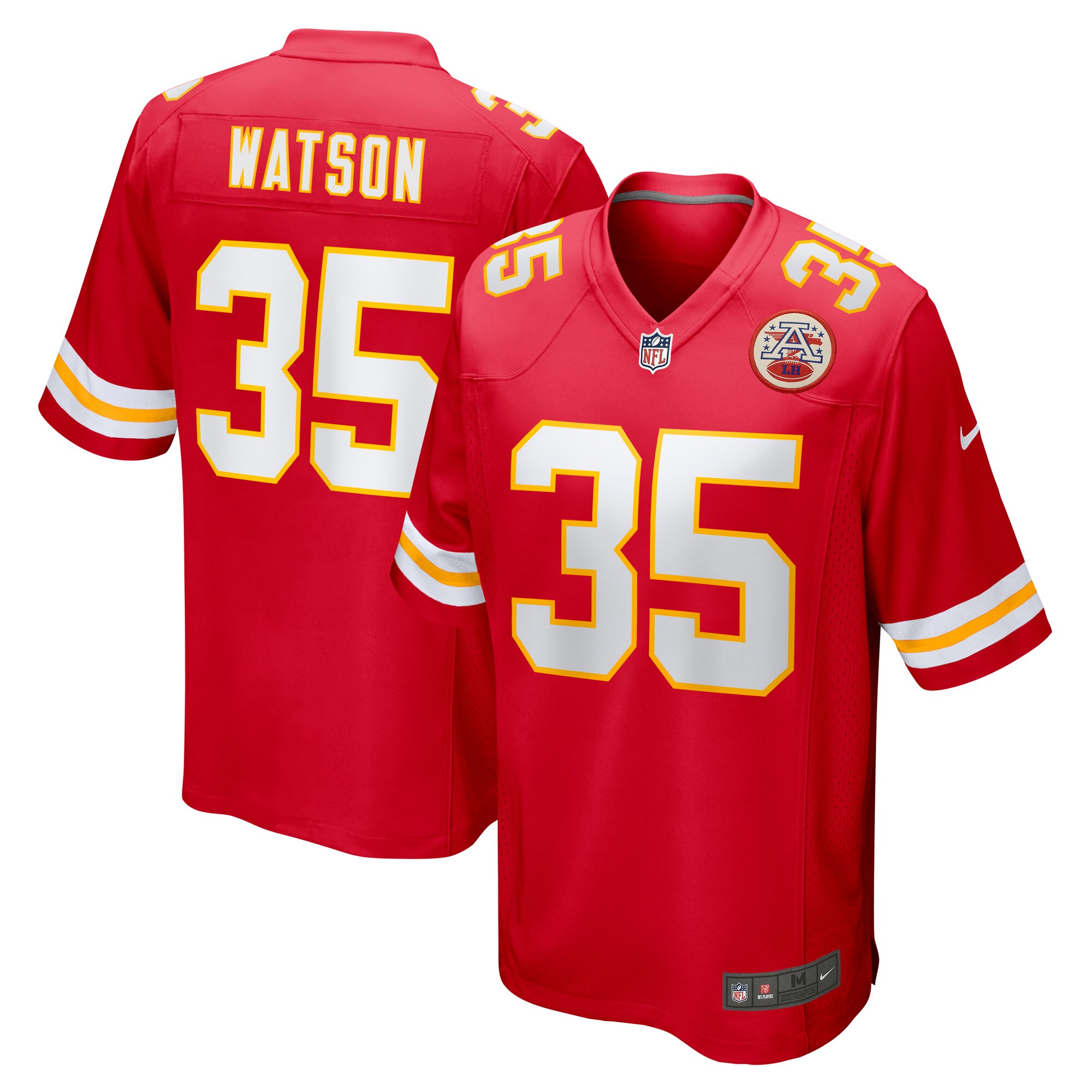 Jaylen Watson Kansas City Chiefs Game Player Jersey - Red cheap jerseys for sale - CheapJerseys.Shop