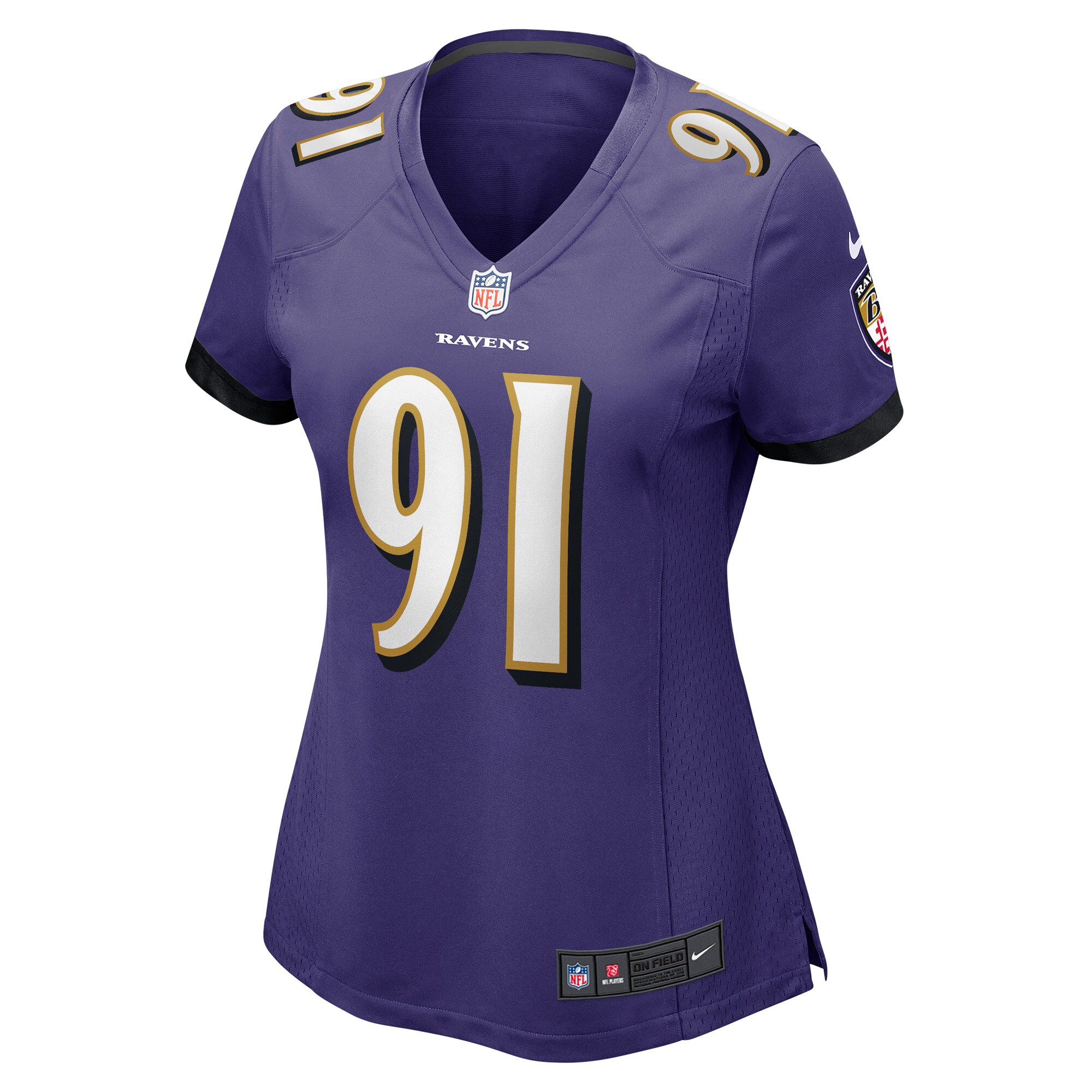 Rayshad Nichols Baltimore Ravens Women's Game Player Jersey - Purple cheap jerseys for sale - CheapJerseys.Shop