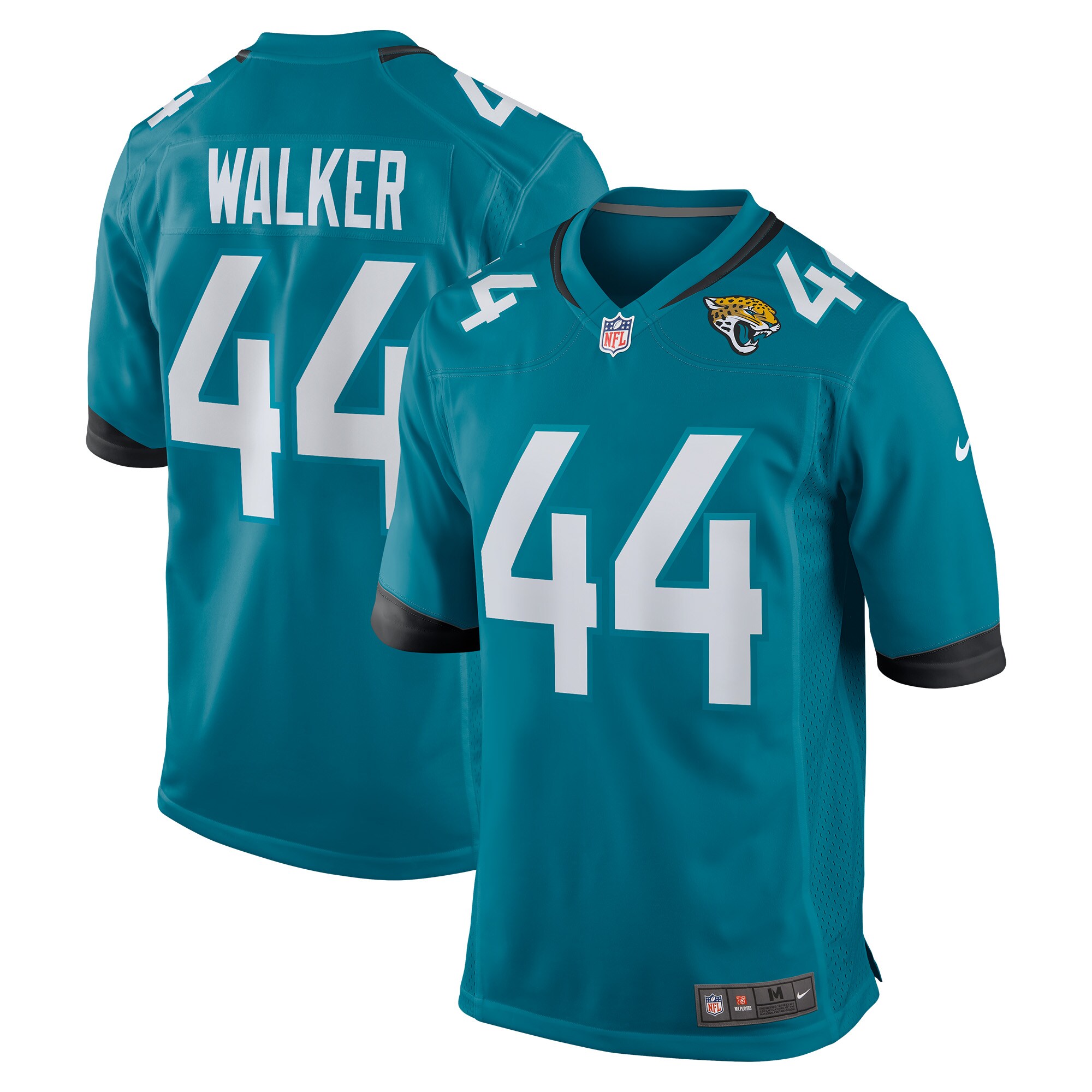 Travon Walker Jacksonville Jaguars Youth Game Jersey - Teal cheap jerseys for sale - CheapJerseys.Shop