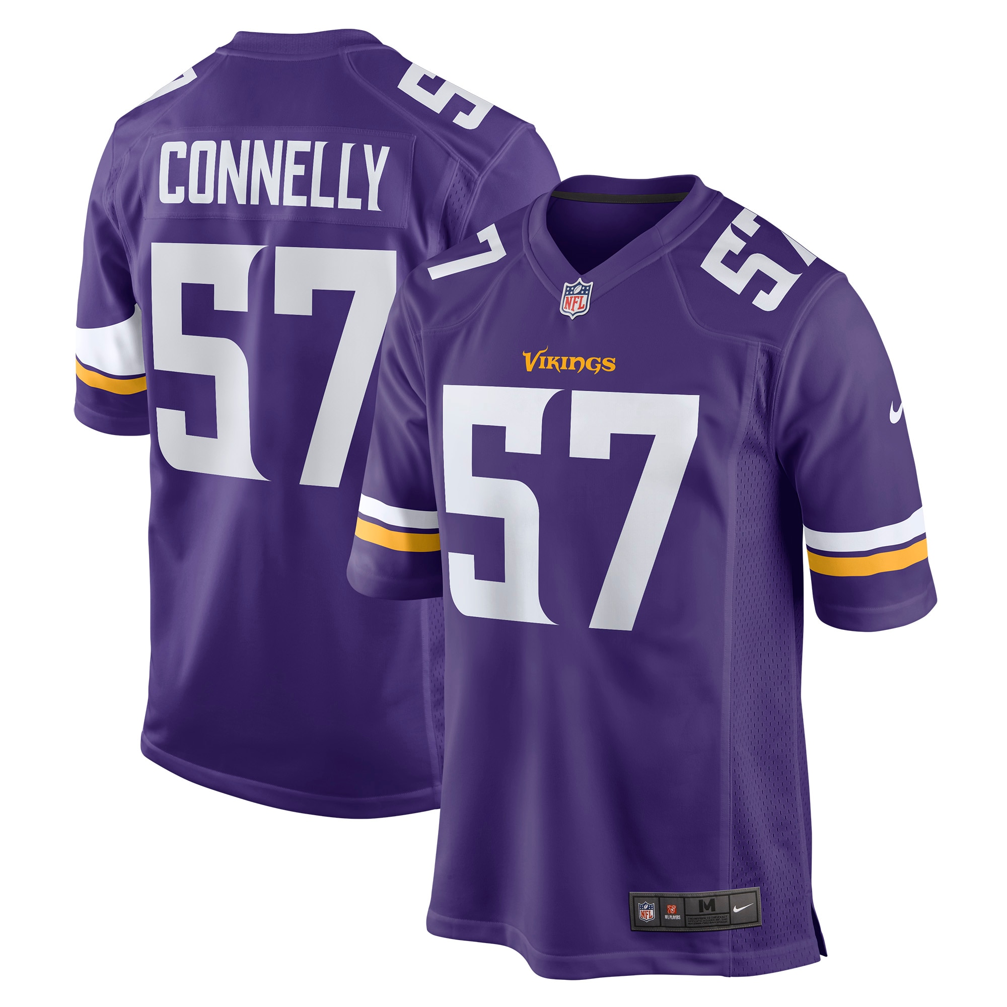 Ryan Connelly Minnesota Vikings Game Jersey - Purple cheap jerseys for sale - CheapJerseys.Shop