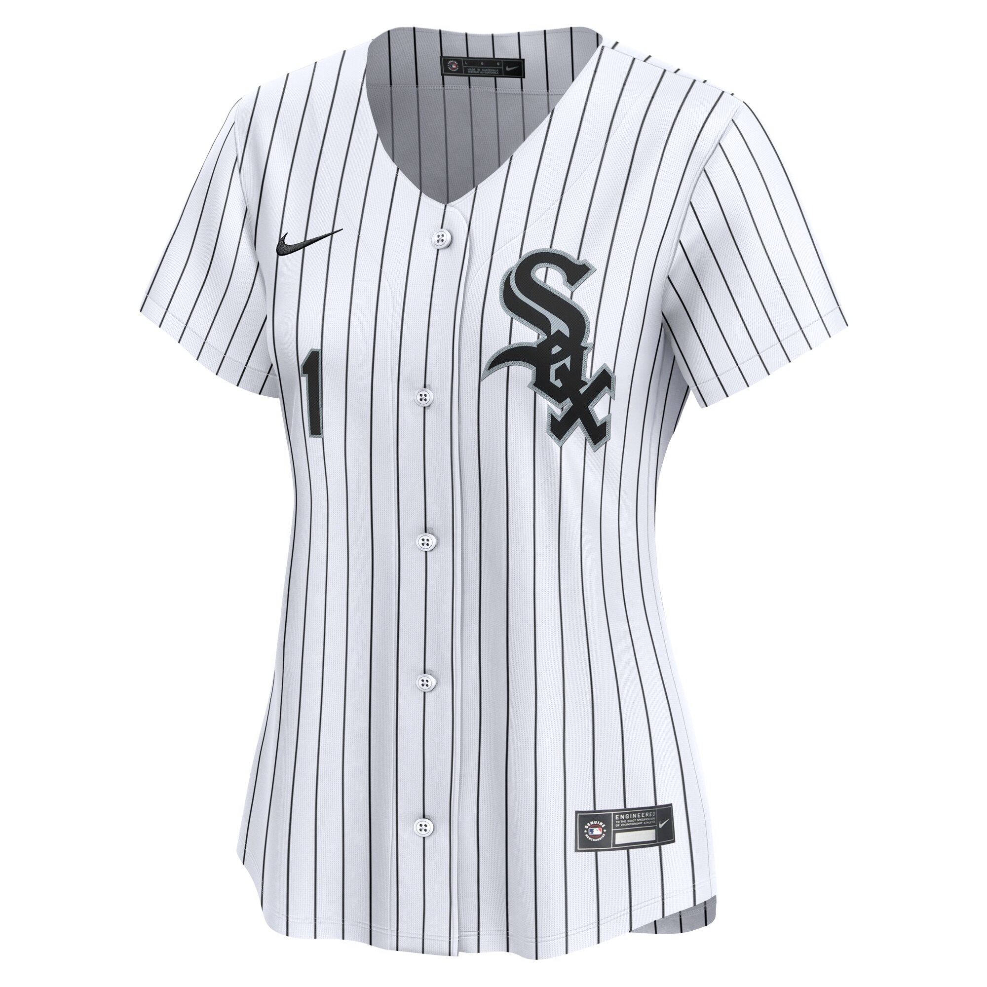 Chicago White Sox Women's #1 Mom Home Limited Jersey - White cheap jerseys for sale - CheapJerseys.Shop