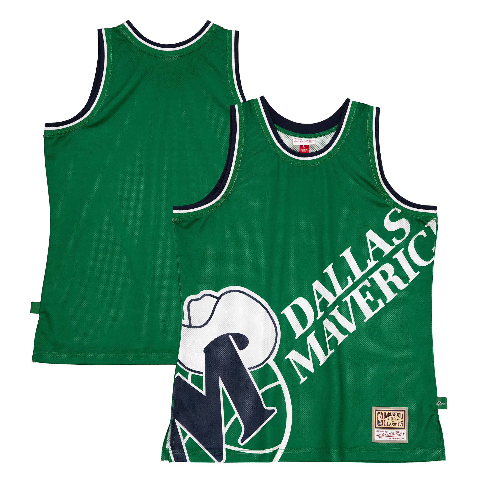 Dallas Mavericks Mitchell & Ness Hardwood Classics Blown Out Fashion Jersey - Green cheap jerseys for sale - CheapJerseys.Shop