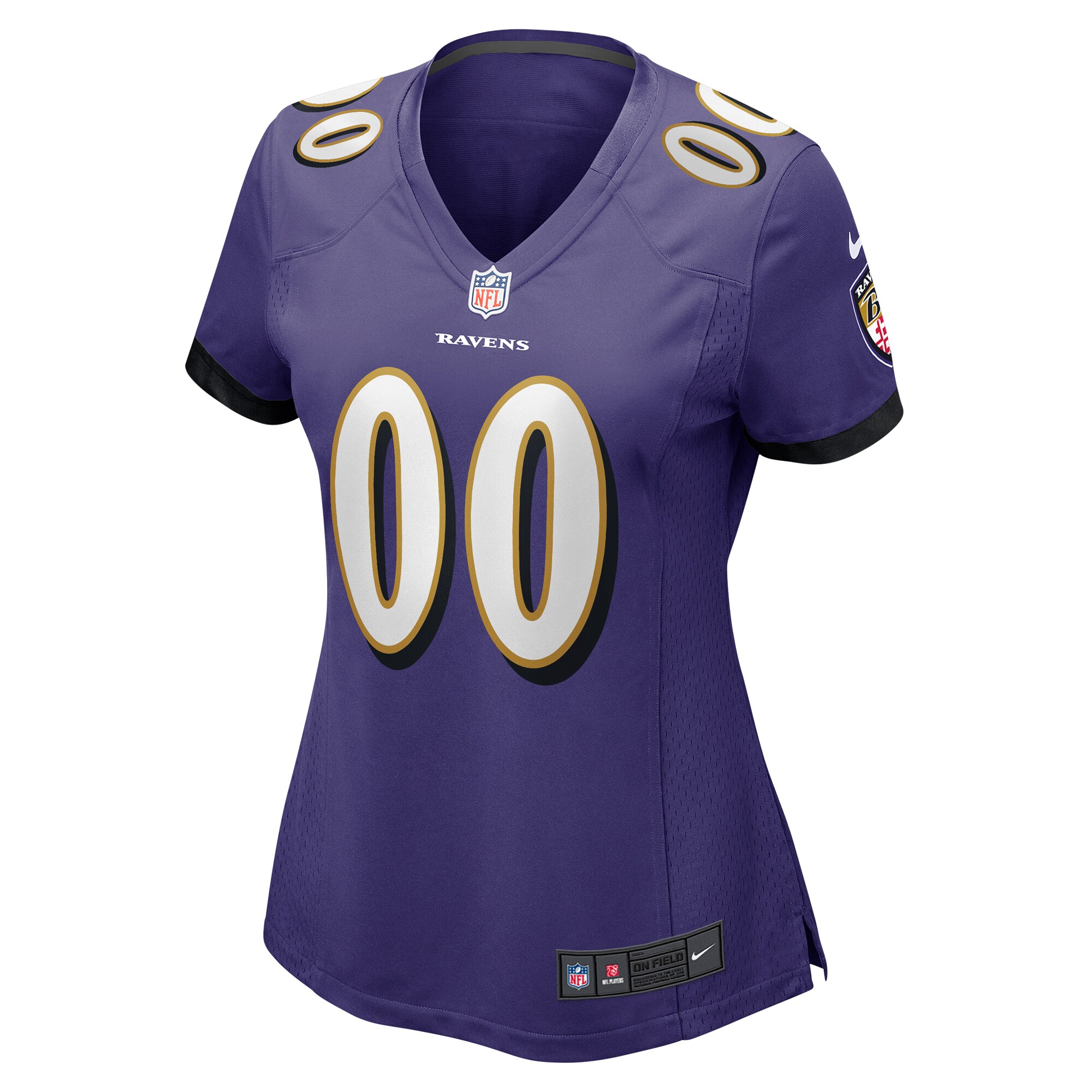 Baltimore Ravens Women's Custom Game Jersey - Purple cheap jerseys for sale - CheapJerseys.Shop