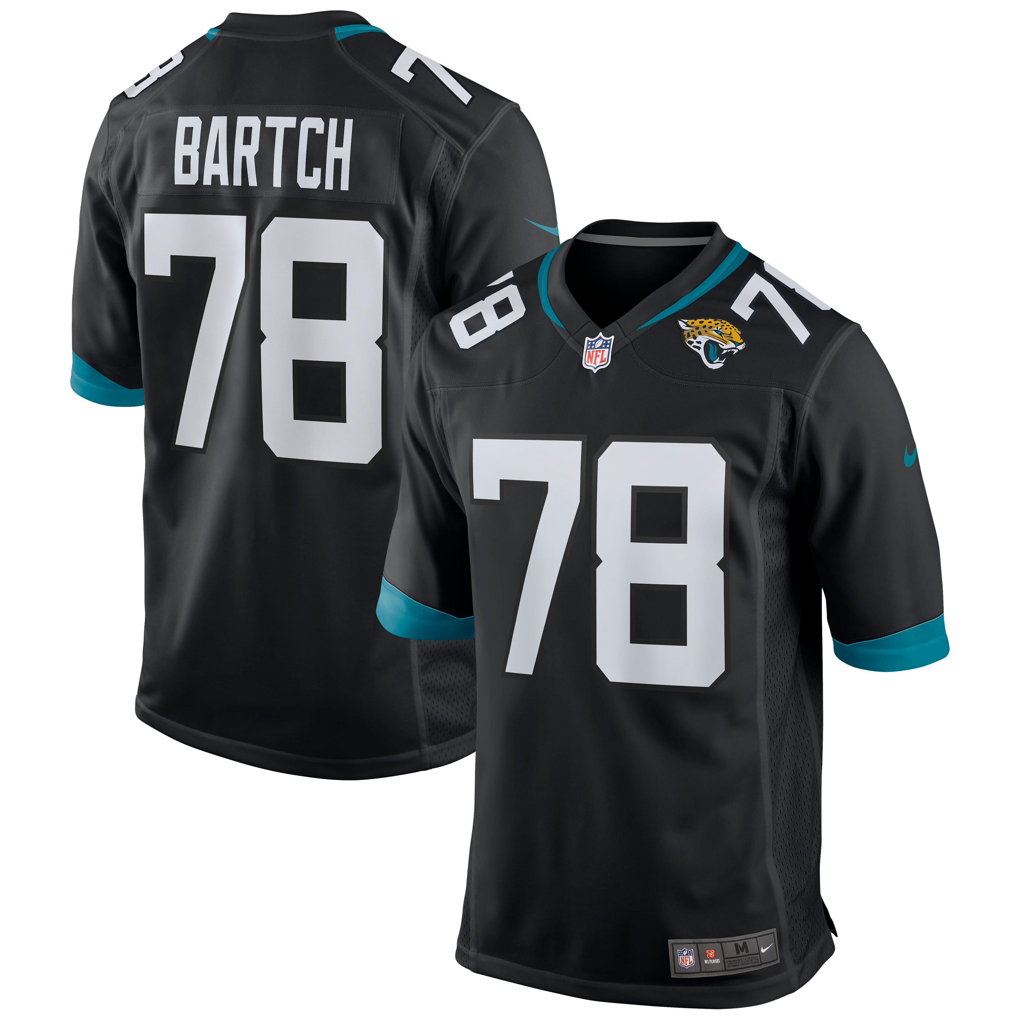 Ben Bartch Jacksonville Jaguars Game Jersey - Black cheap jerseys for sale - CheapJerseys.Shop