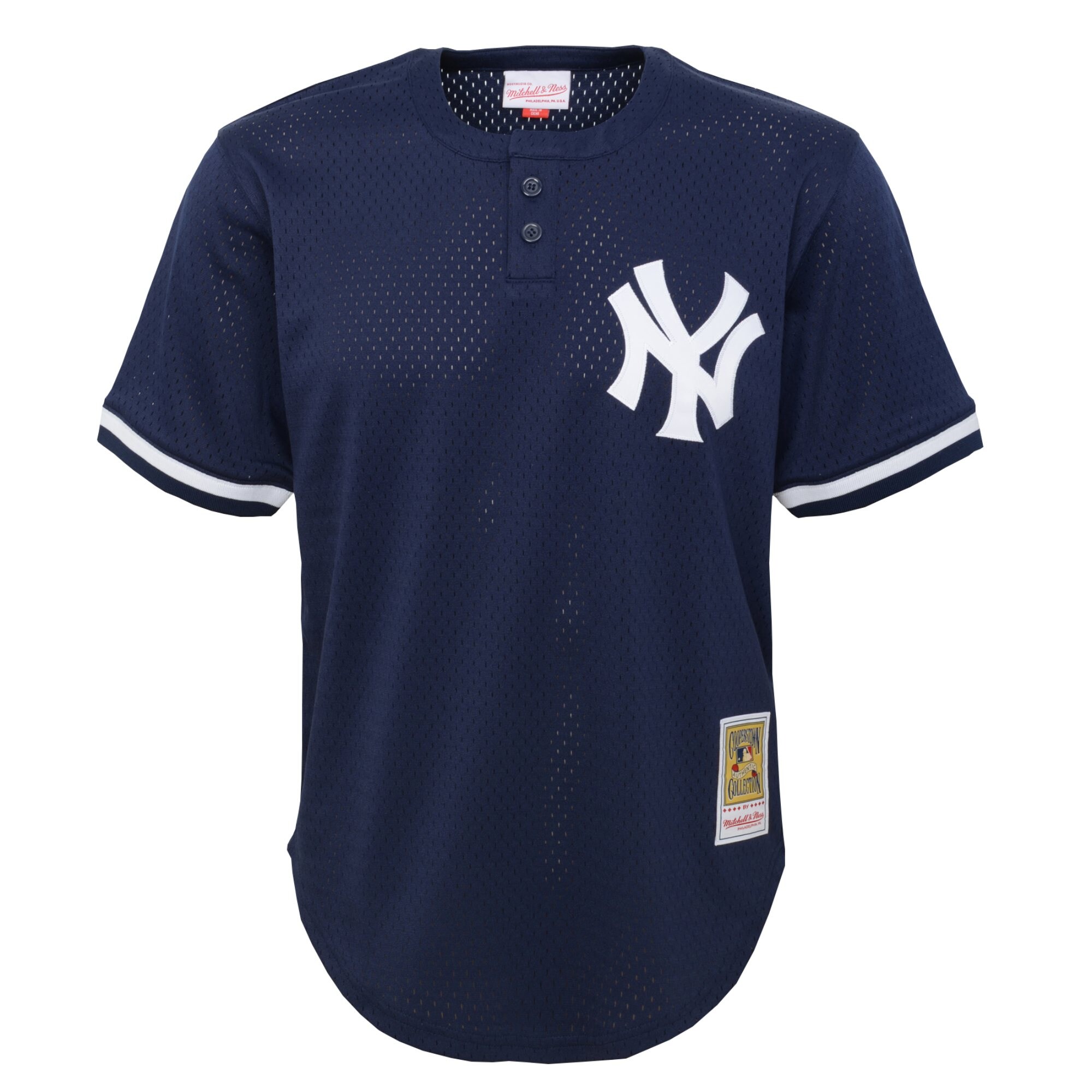 Mariano Rivera New York Yankees Mitchell & Ness Youth Cooperstown Collection\u00c2\u00a0Mesh Batting Practice Jersey - Navy cheap jerseys for sale - CheapJerseys.Shop
