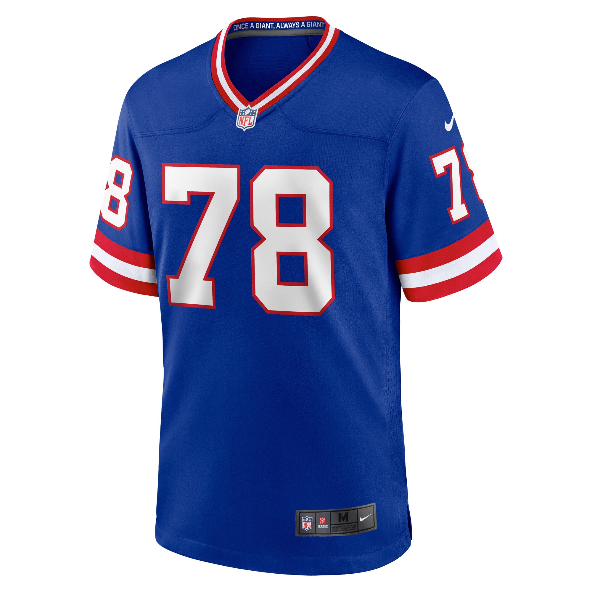 Andrew Thomas New York Giants Classic Player Game Jersey - Royal cheap jerseys for sale - CheapJerseys.Shop