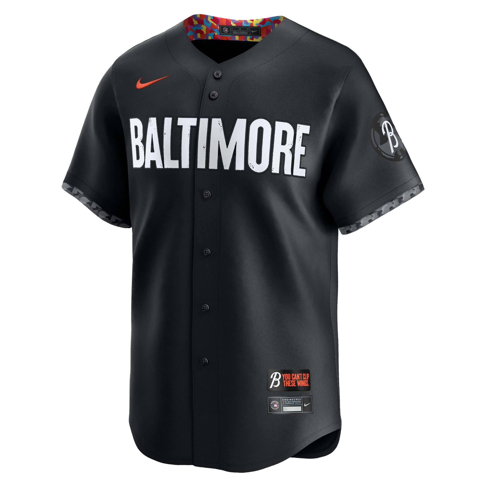 Cedric Mullins Baltimore Orioles City Connect Limited Player Jersey - Black cheap jerseys for sale - CheapJerseys.Shop