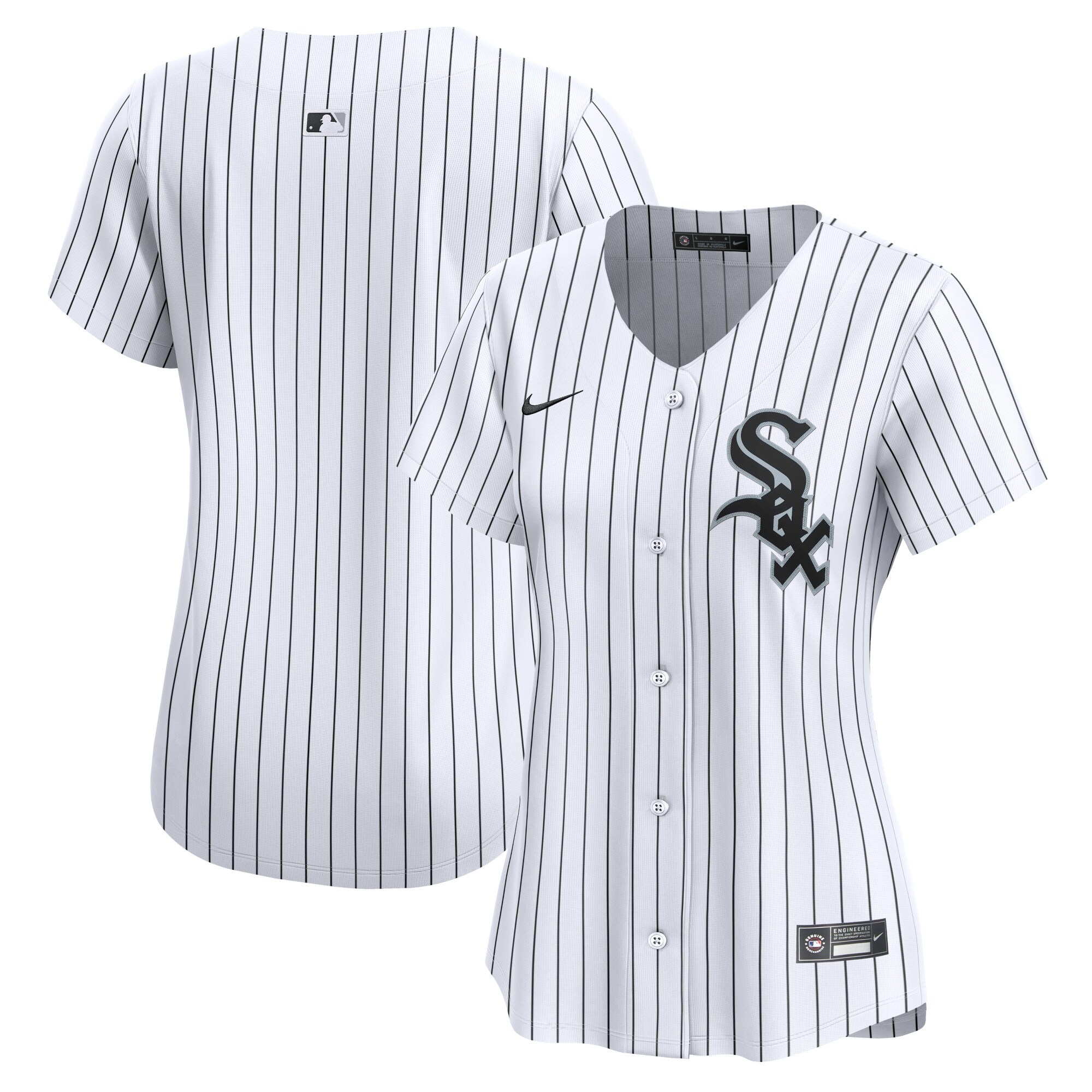 Chicago White Sox Women's Home Limited Jersey - White cheap jerseys for sale - CheapJerseys.Shop
