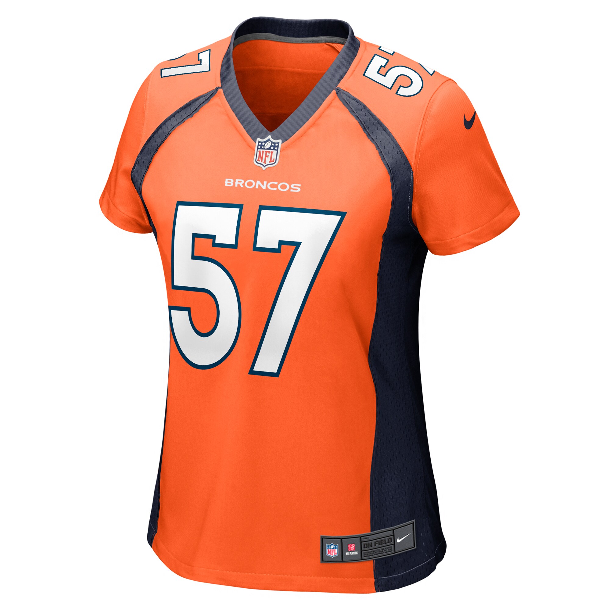 Ben Niemann Denver Broncos Women's Team Game Jersey - Orange cheap jerseys for sale - CheapJerseys.Shop