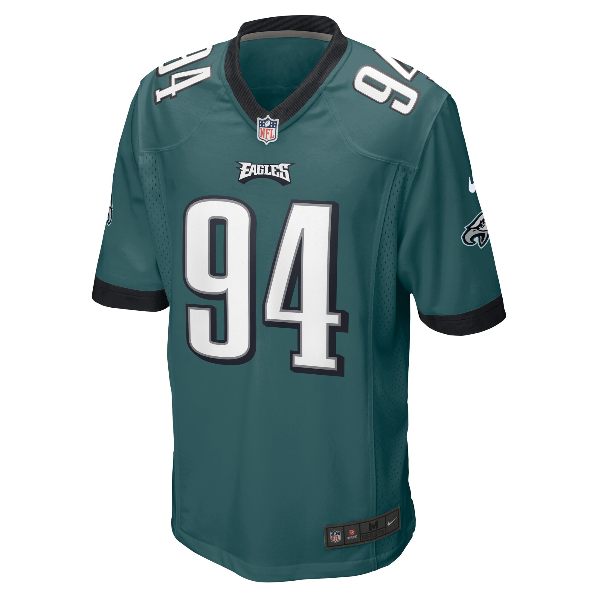 Josh Sweat Philadelphia Eagles Game Jersey - Midnight Green cheap jerseys for sale - CheapJerseys.Shop