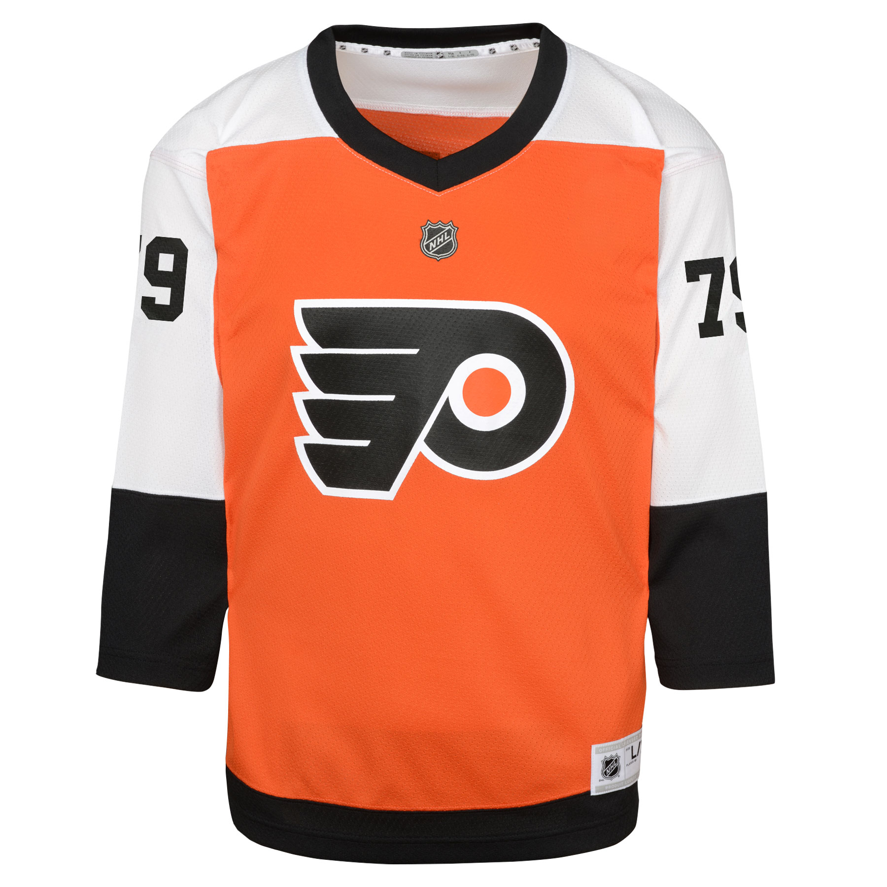 Carter Hart Philadelphia Flyers Youth Home Replica Player Jersey - Burnt Orange cheap jerseys for sale - CheapJerseys.Shop