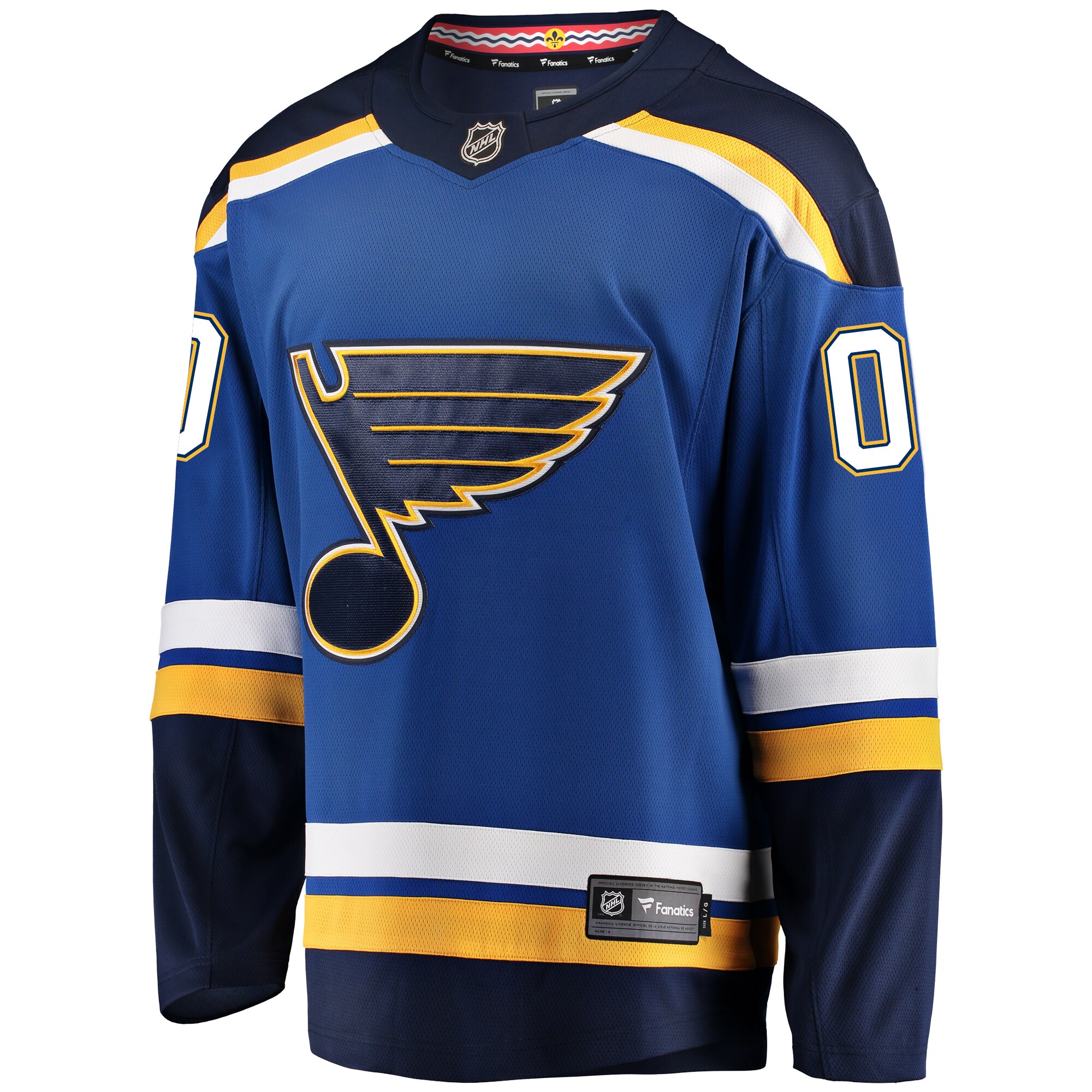 St. Louis Blues Fanatics Home Breakaway Custom Jersey - Blue cheap jerseys for sale - CheapJerseys.Shop