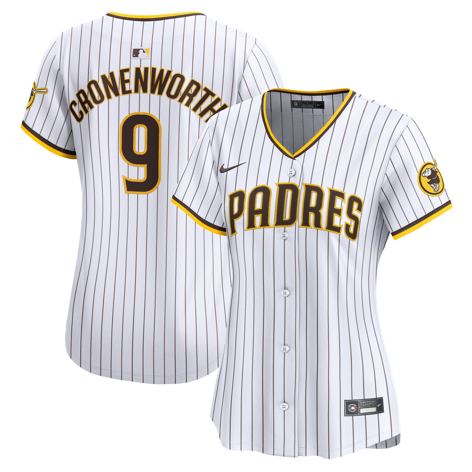 Jake Cronenworth San Diego Padres Women's Home Limited Player Jersey - White cheap jerseys for sale - CheapJerseys.Shop
