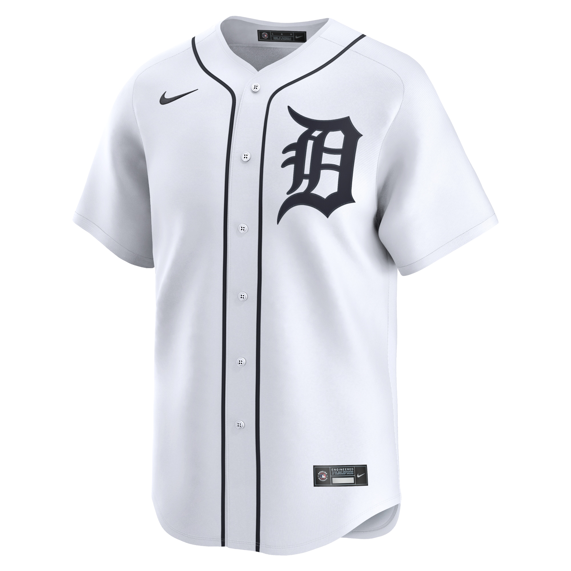 Spencer Torkelson Detroit Tigers Home Limited Player Jersey - White cheap jerseys for sale - CheapJerseys.Shop