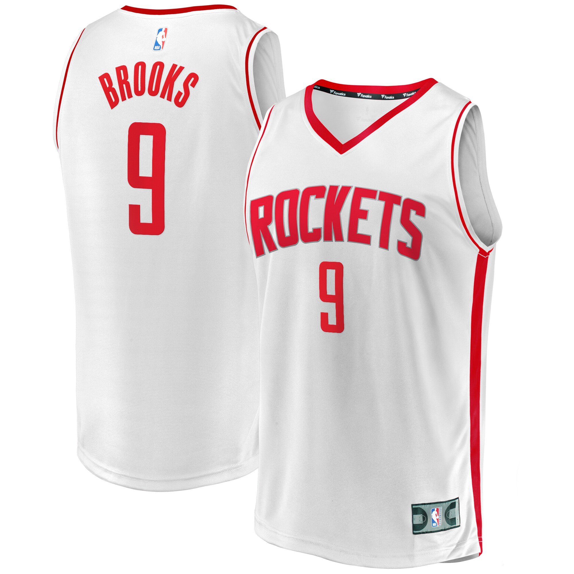 Dillon Brooks Houston Rockets Fanatics Fast Break Replica Player Jersey - Association Edition - White cheap jerseys for sale - CheapJerseys.Shop