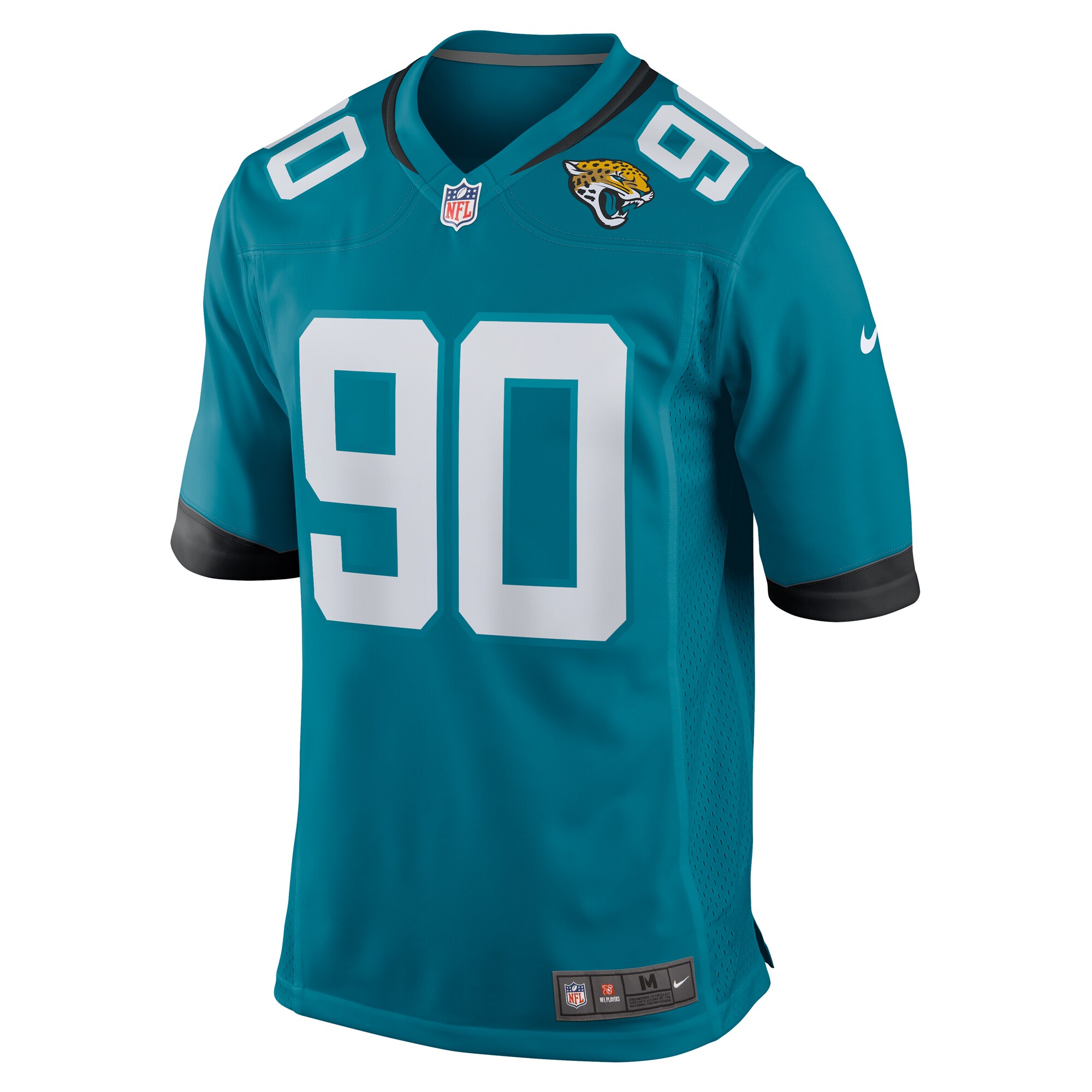 Angelo Blackson Jacksonville Jaguars Team Game Jersey - Teal cheap jerseys for sale - CheapJerseys.Shop