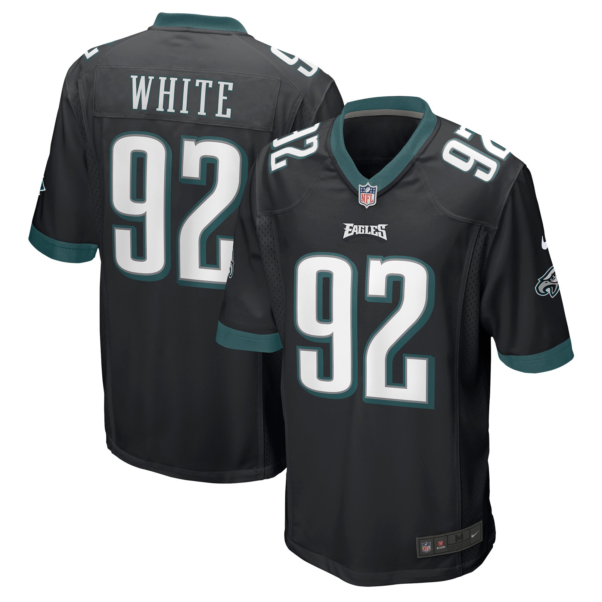 Reggie White Philadelphia Eagles Retired Player Alternate Game Jersey - Black cheap jerseys for sale - CheapJerseys.Shop