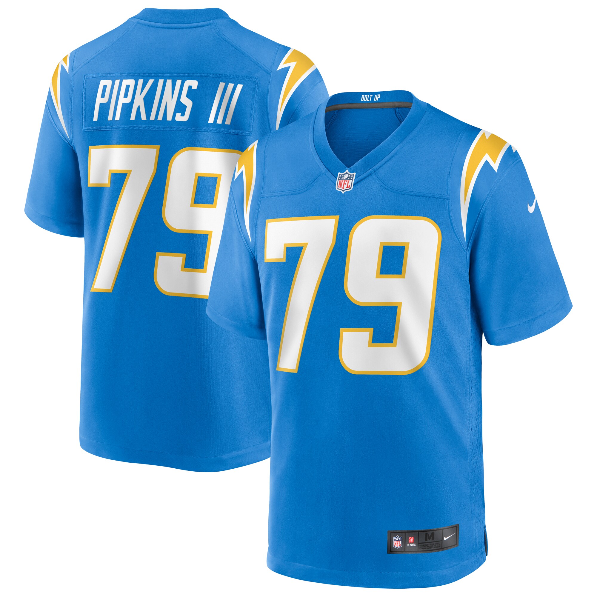 Trey Pipkins III Los Angeles Chargers Game Jersey - Powder Blue cheap jerseys for sale - CheapJerseys.Shop