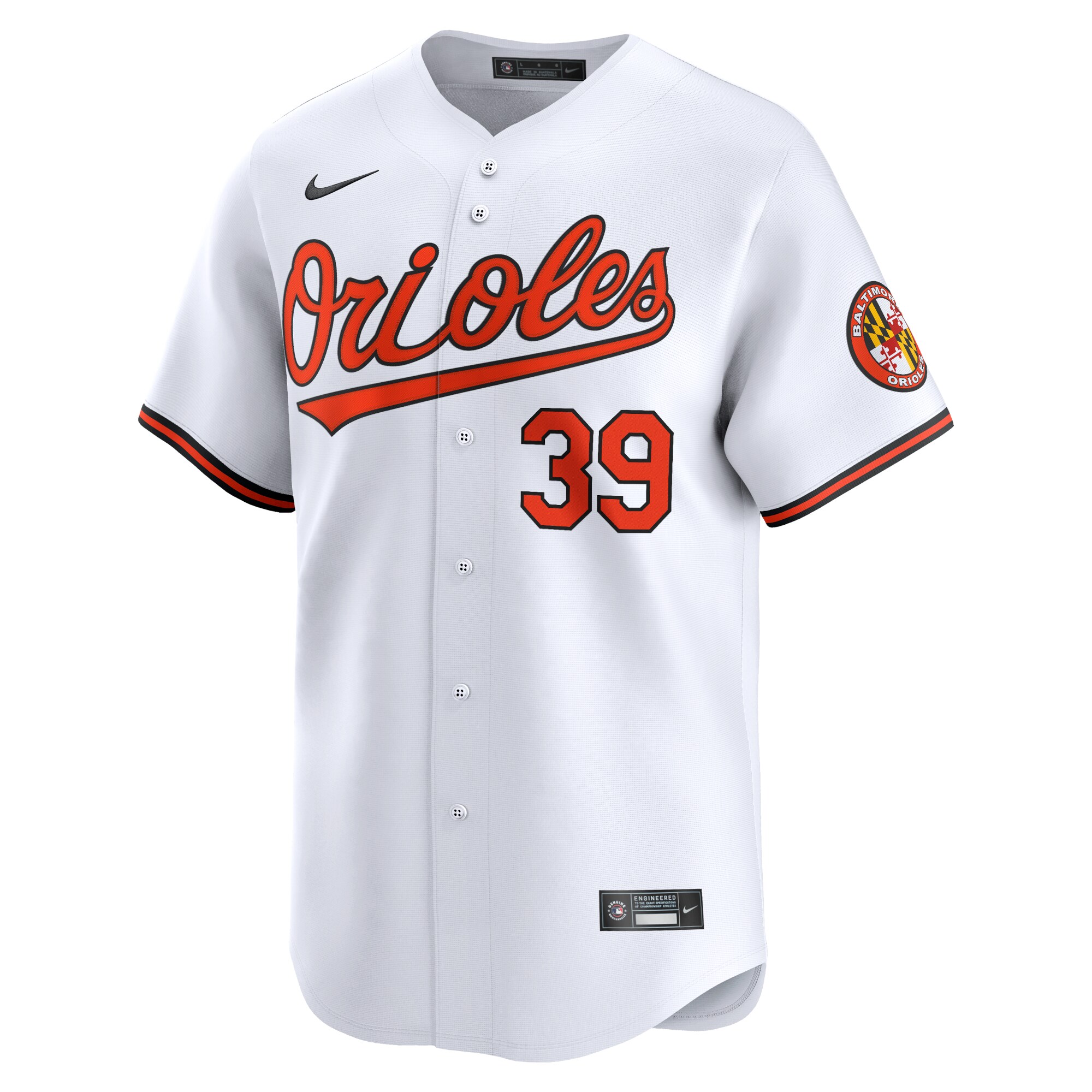 Corbin Burnes Baltimore Orioles Home Limited Player Jersey - White cheap jerseys for sale - CheapJerseys.Shop