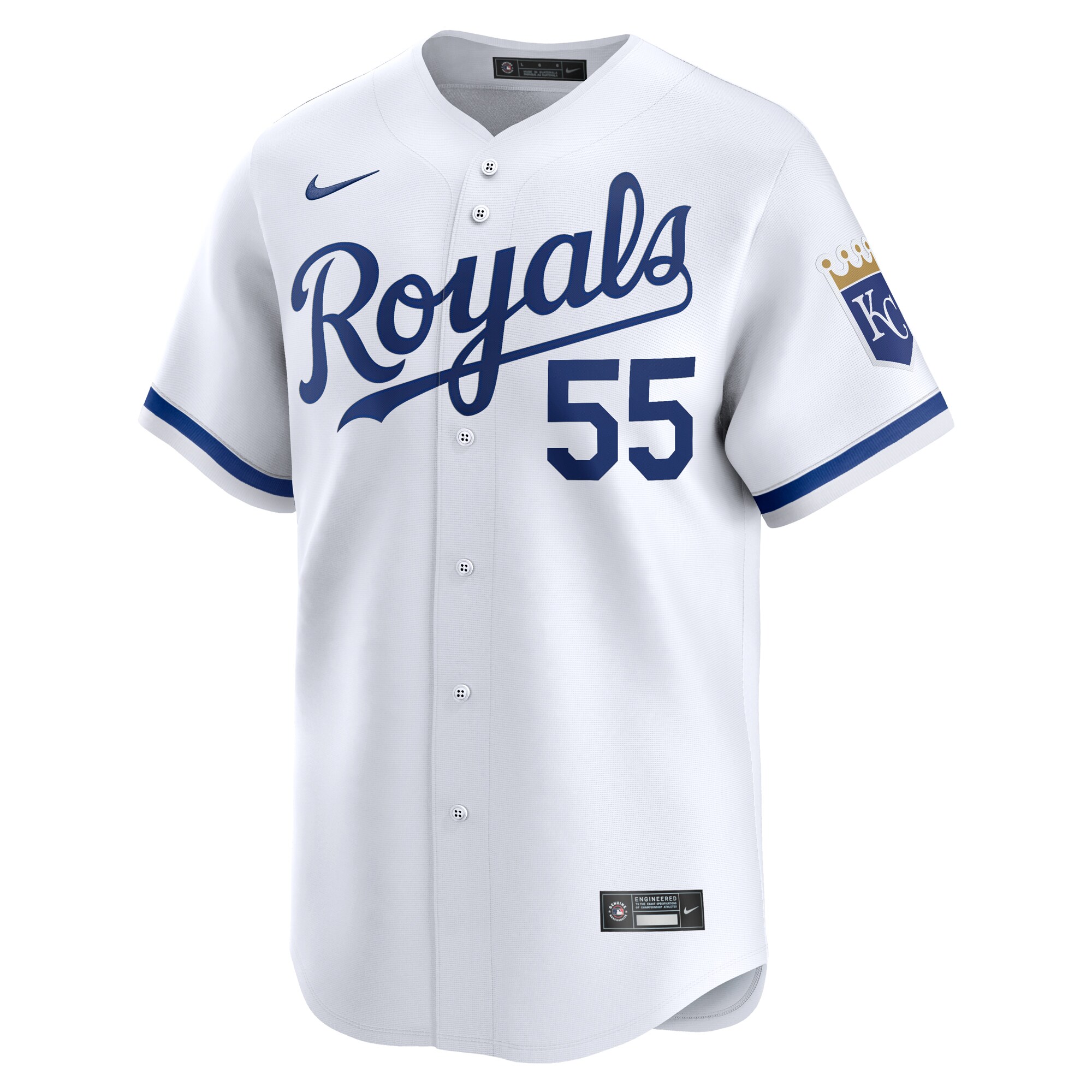 Cole Ragans Kansas City Royals Home Limited Player Jersey - White cheap jerseys for sale - CheapJerseys.Shop