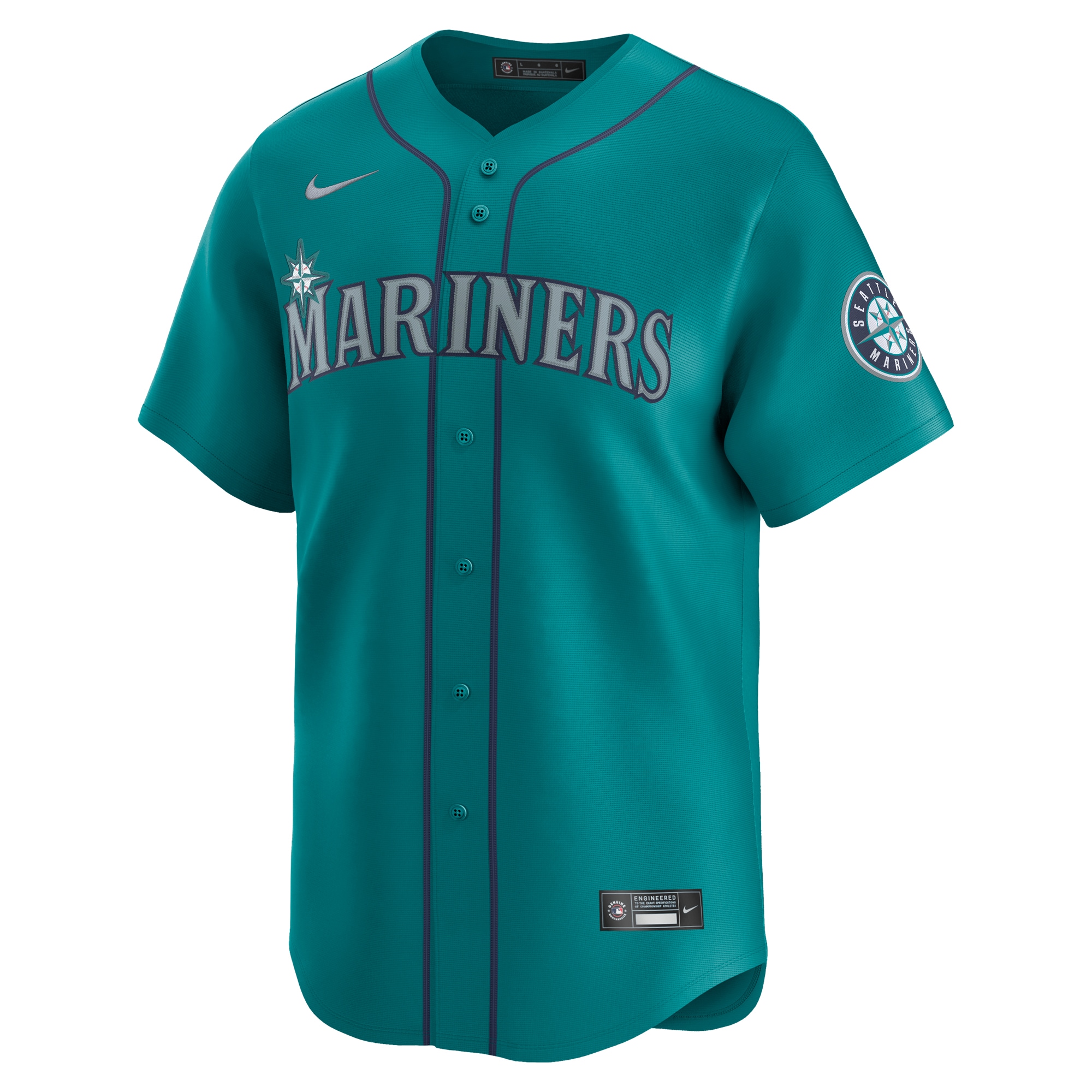 Seattle Mariners Alternate Limited Custom Jersey\u00c2\u00a0\u00e2\u20ac\u201c Aqua cheap jerseys for sale - CheapJerseys.Shop