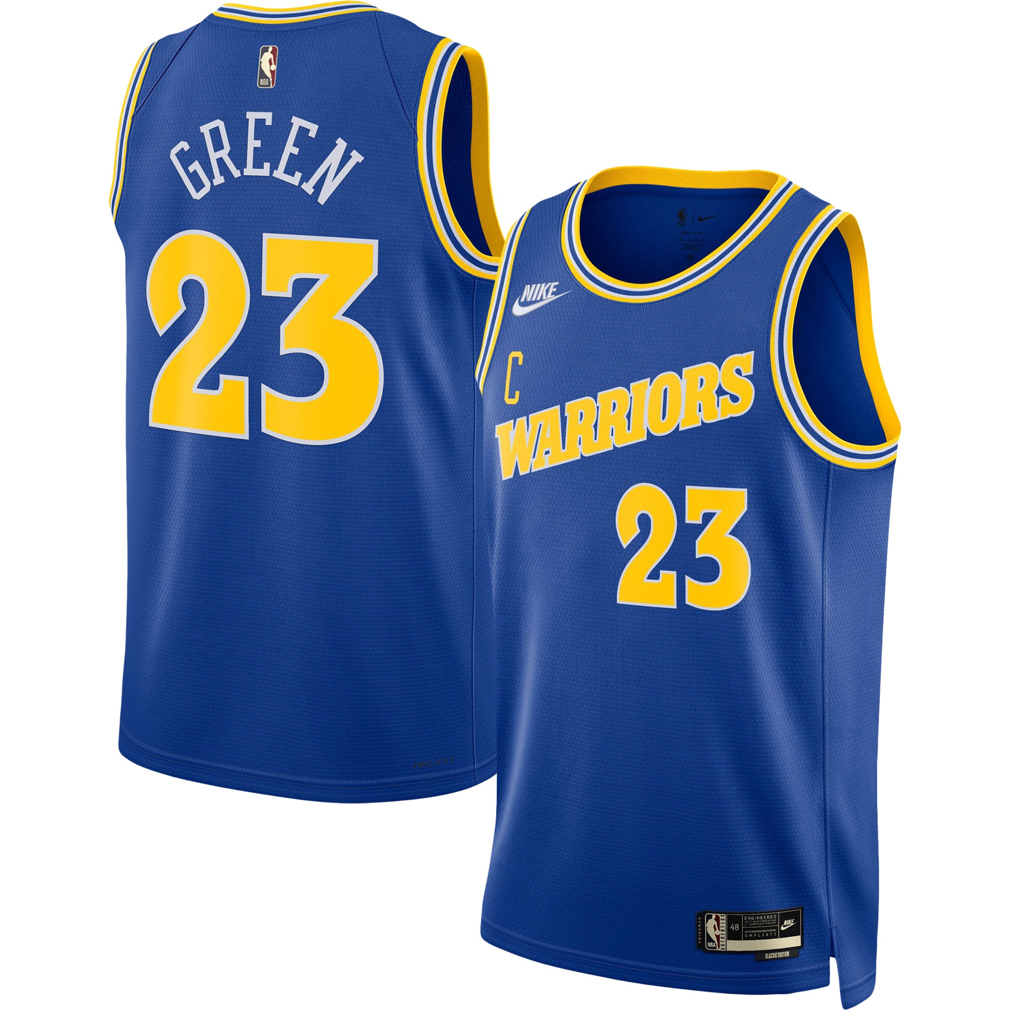 Draymond Green Golden State Warriors Swingman Jersey - Classic Edition - Blue cheap jerseys for sale - CheapJerseys.Shop
