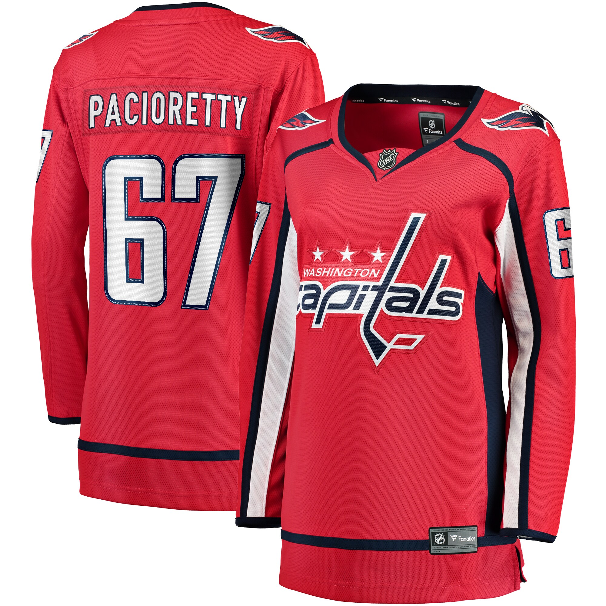 Max Pacioretty Washington Capitals Fanatics Women's Home Breakaway Player Jersey - Red cheap jerseys for sale - CheapJerseys.Shop