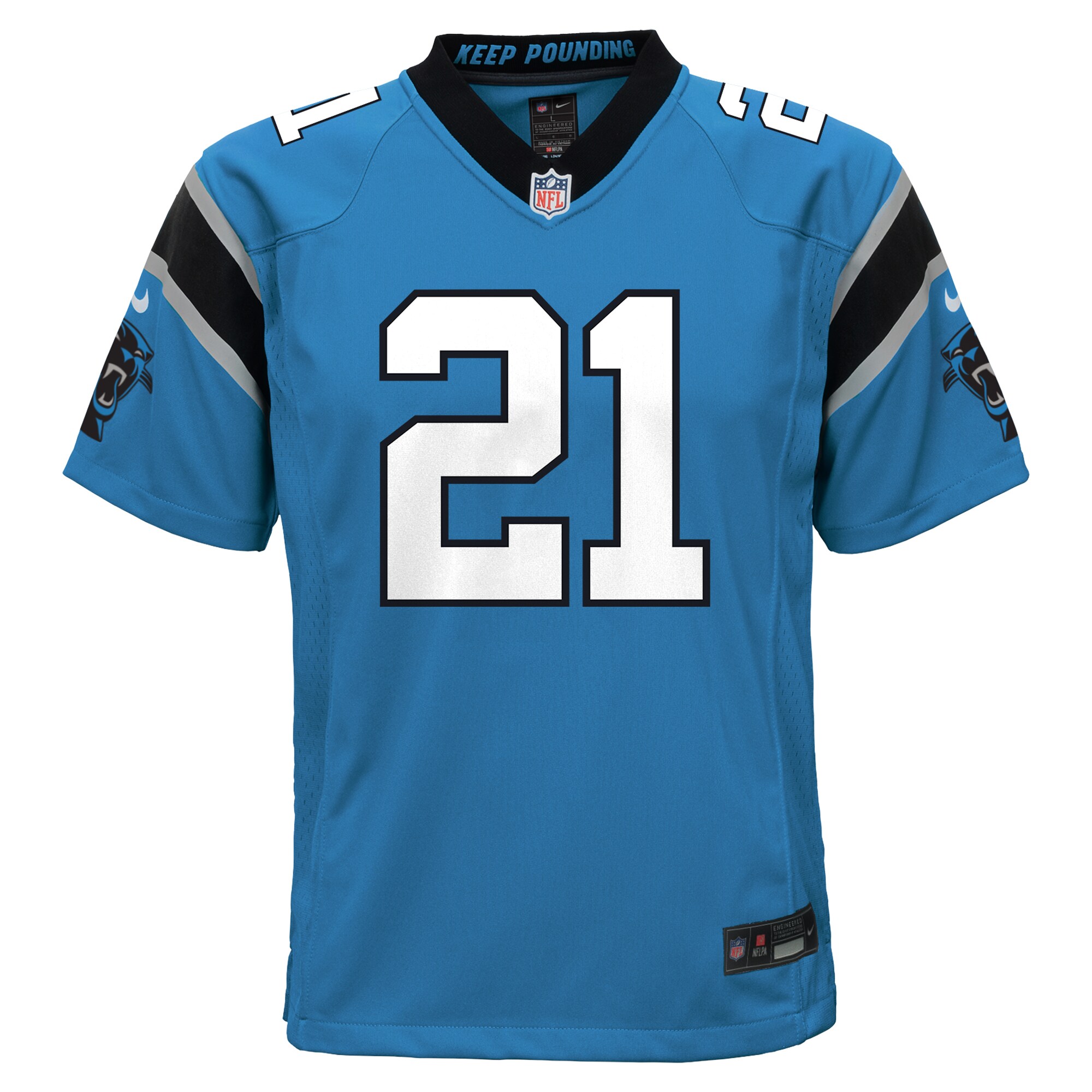 Jeremy Chinn Carolina Panthers Youth Game Jersey - Blue cheap jerseys for sale - CheapJerseys.Shop