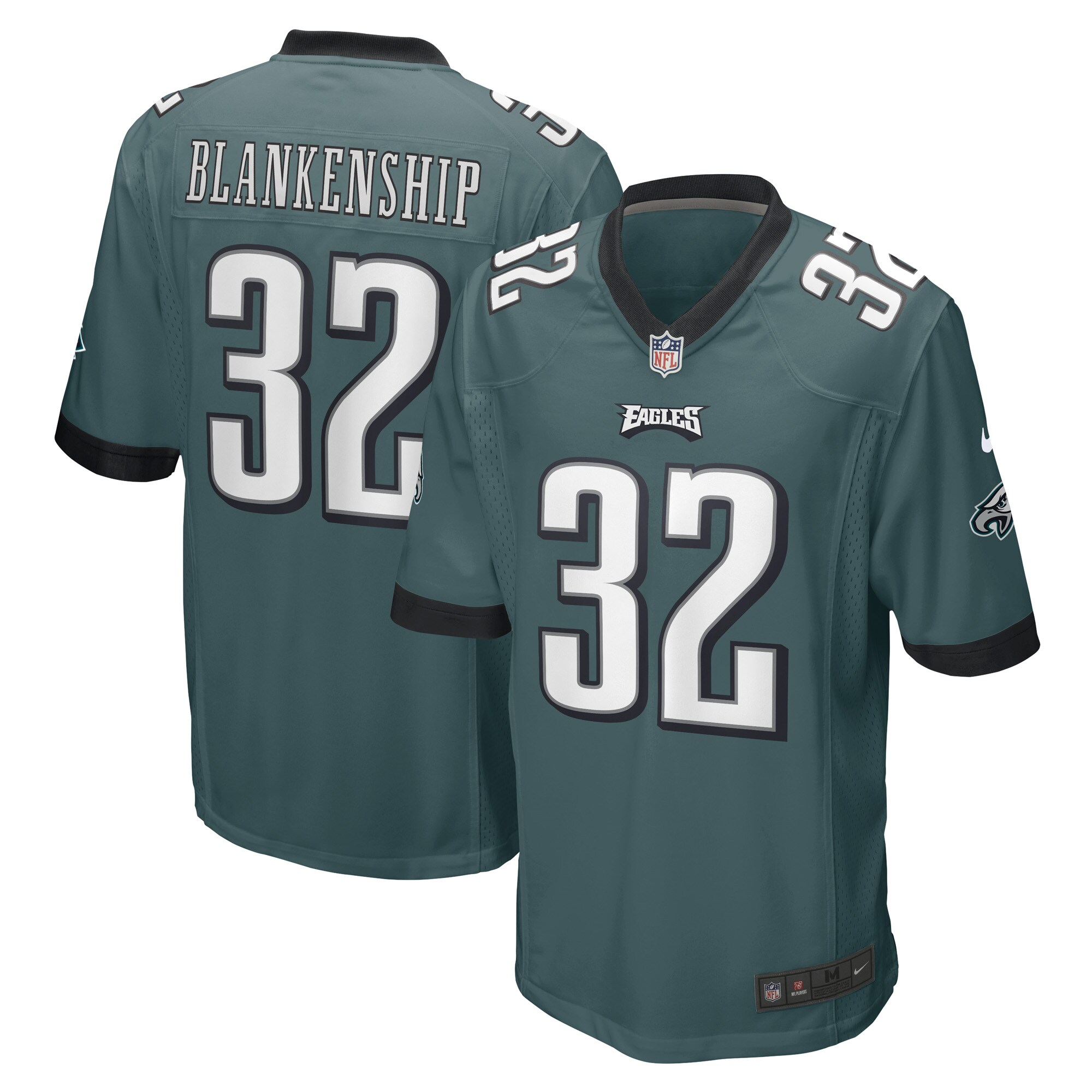 Reed Blankenship Philadelphia Eagles Game Player Jersey - Midnight Green cheap jerseys for sale - CheapJerseys.Shop